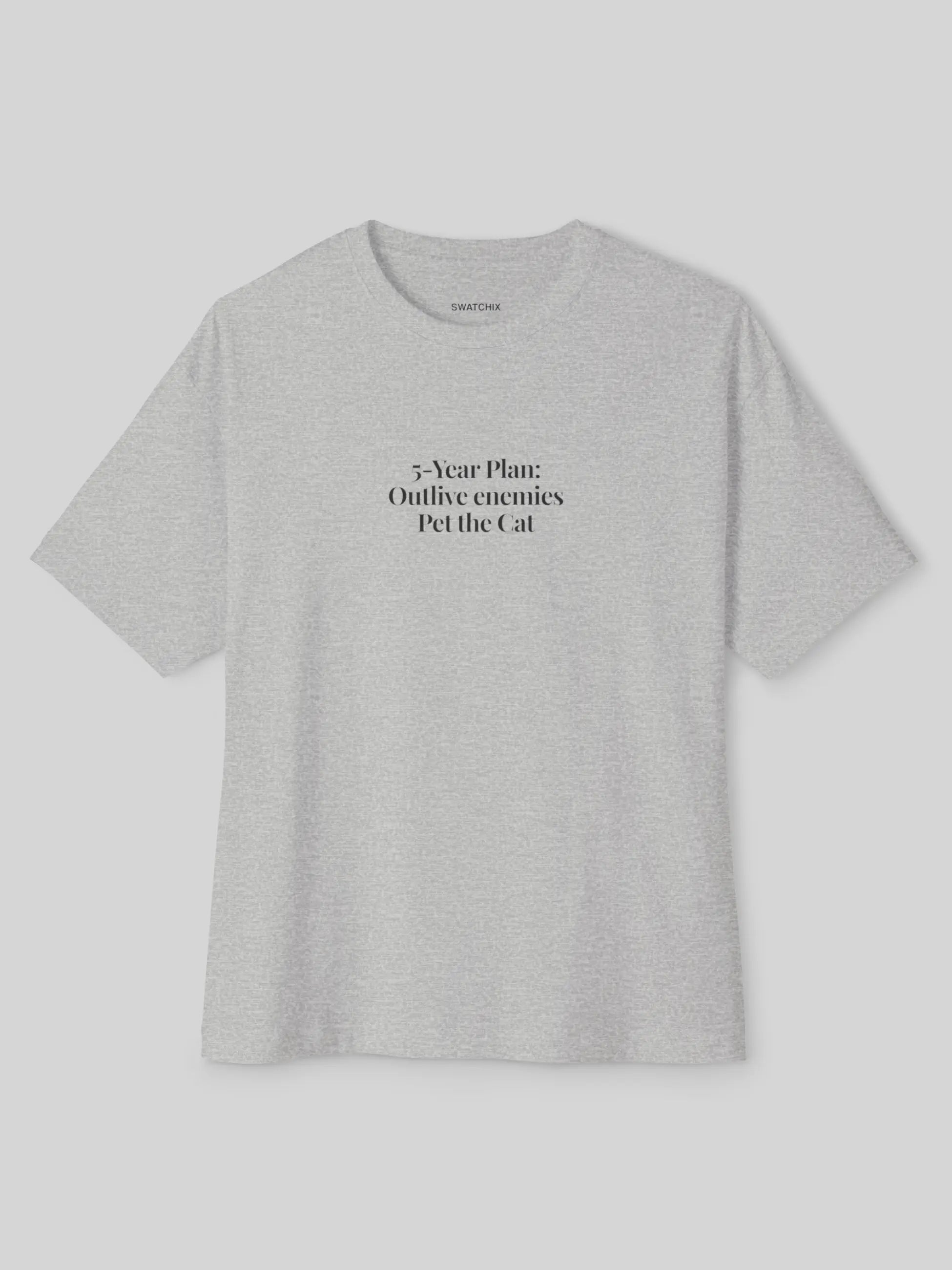 5 Year Plan Oversized Tee
