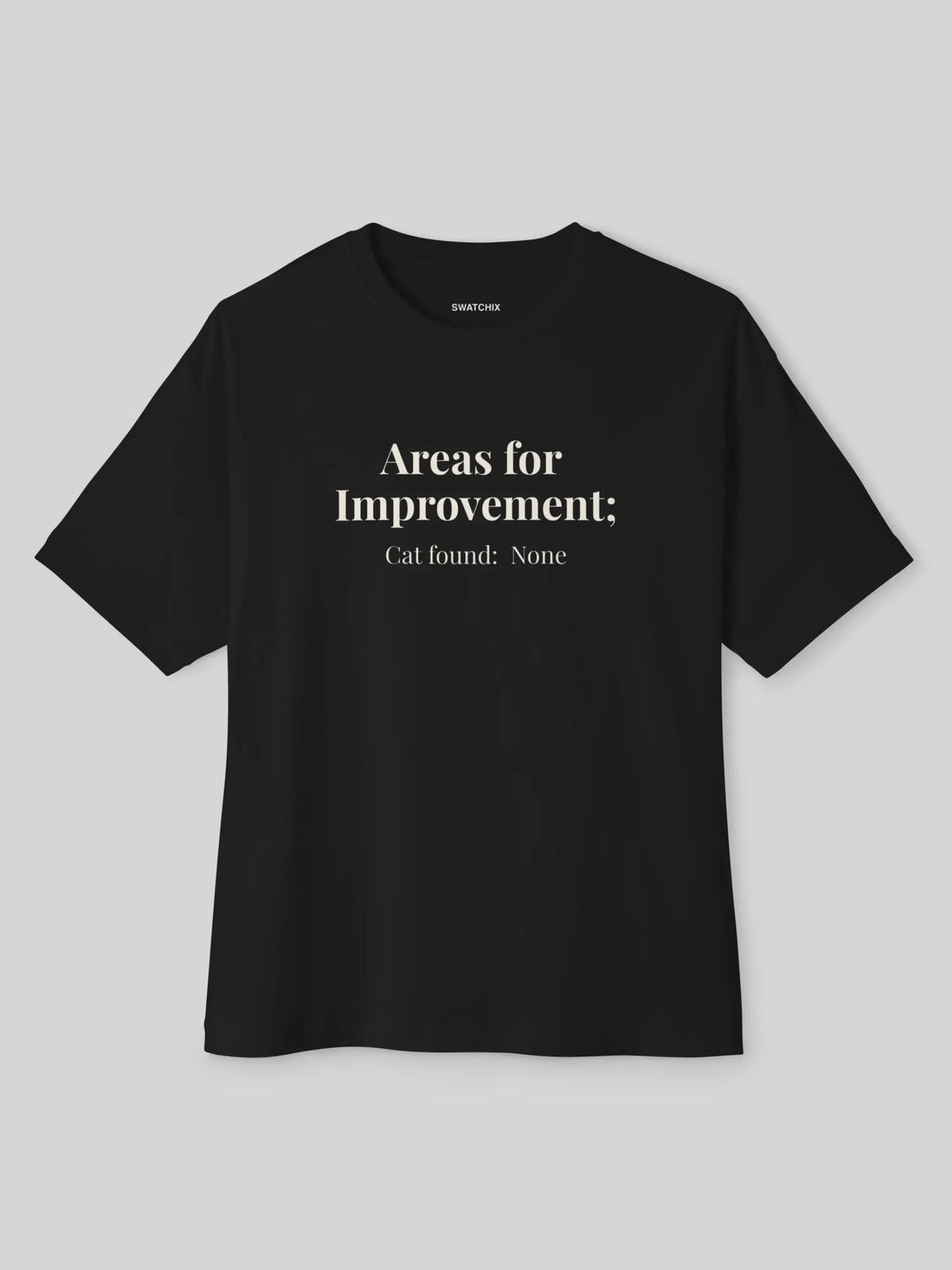 Areas for Improvement Oversized Tee
