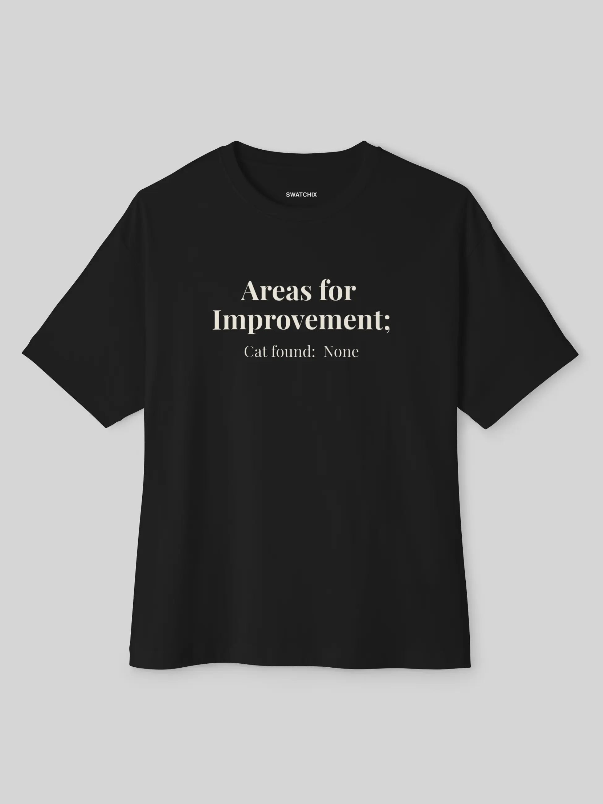 Areas for Improvement Oversized Tee