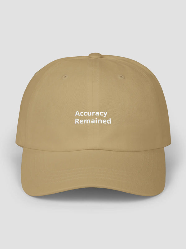 Accuracy Remained Cap