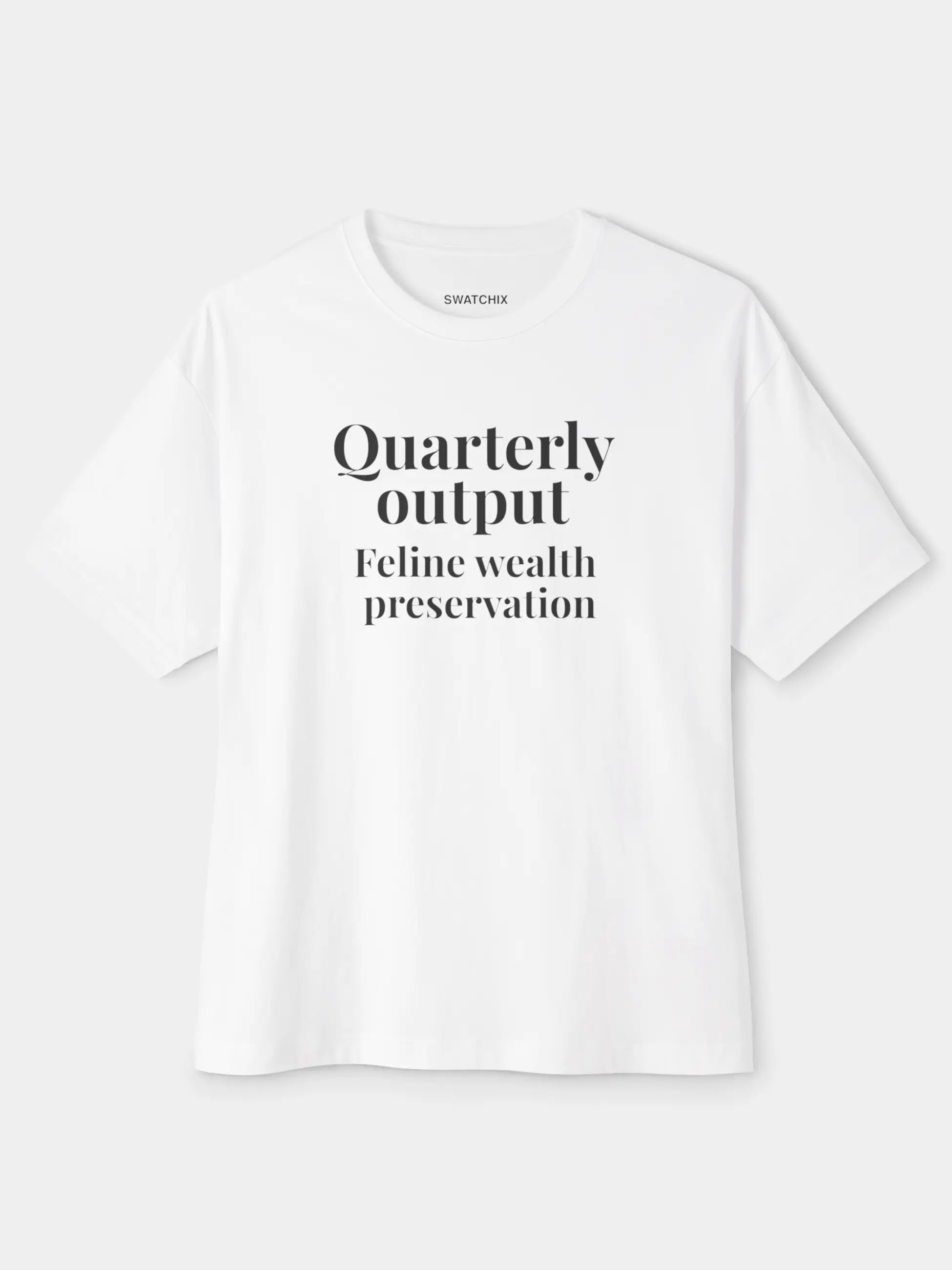 Quarterly Output Oversized Tee
