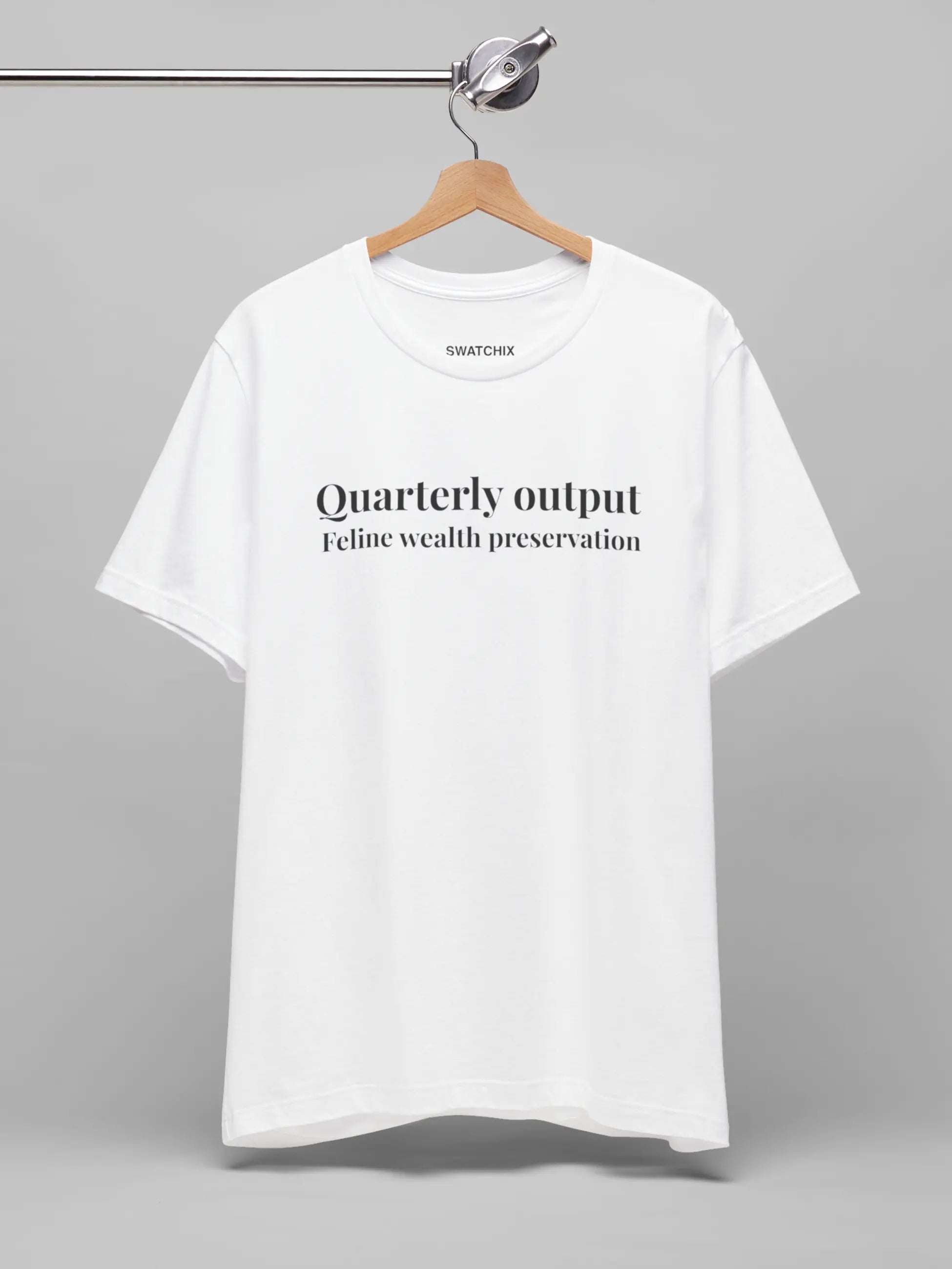 Quarterly Output Crewneck Tee