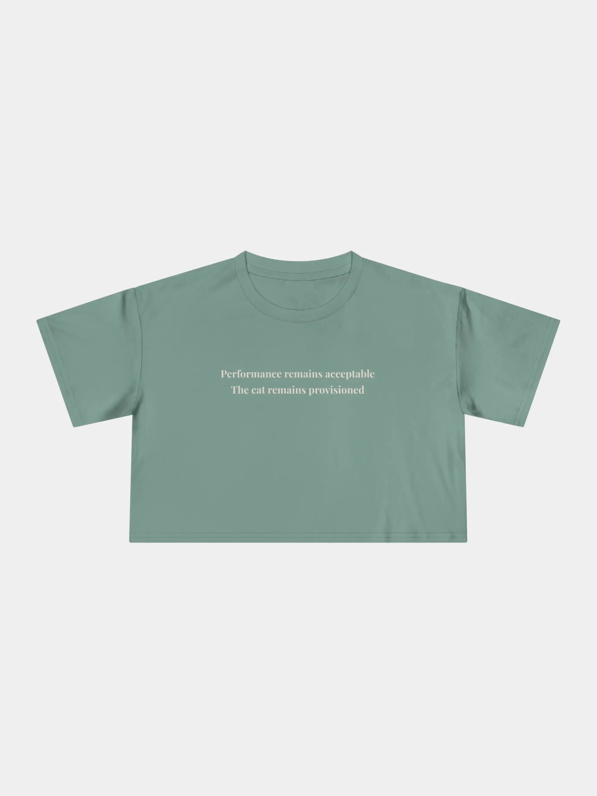 Performance Cropped Tee