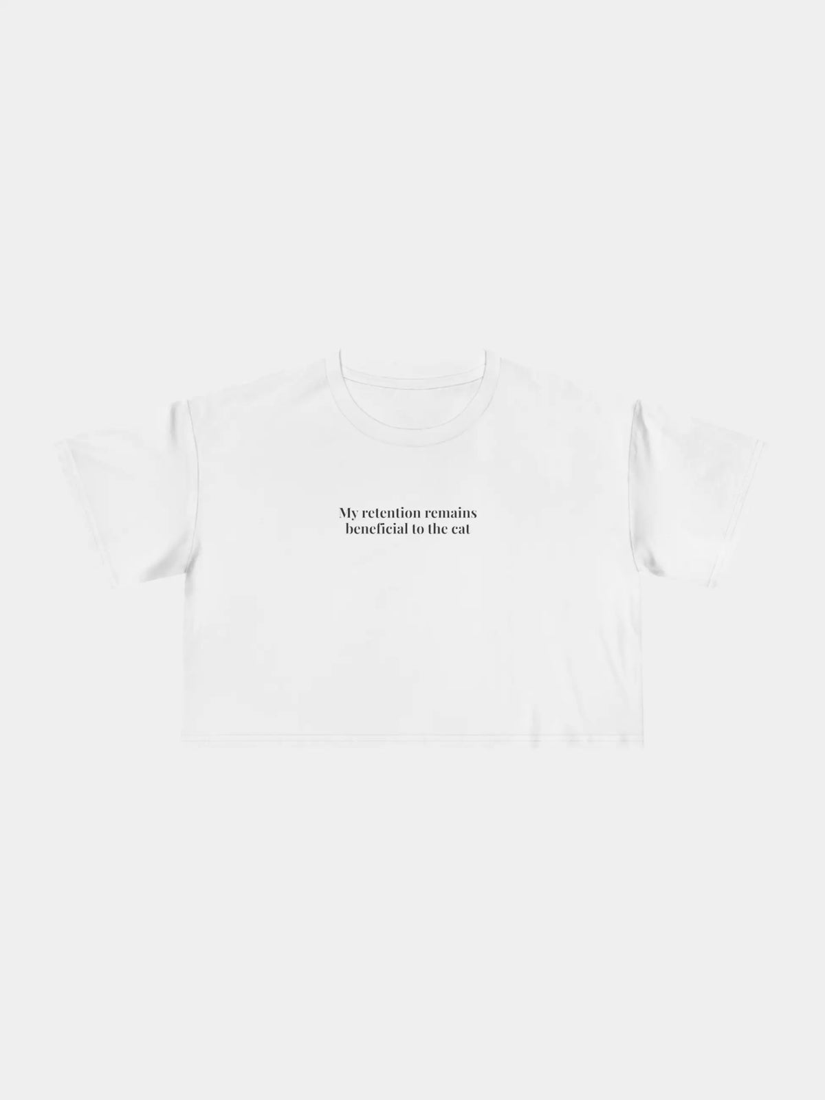 Retention Cropped Tee