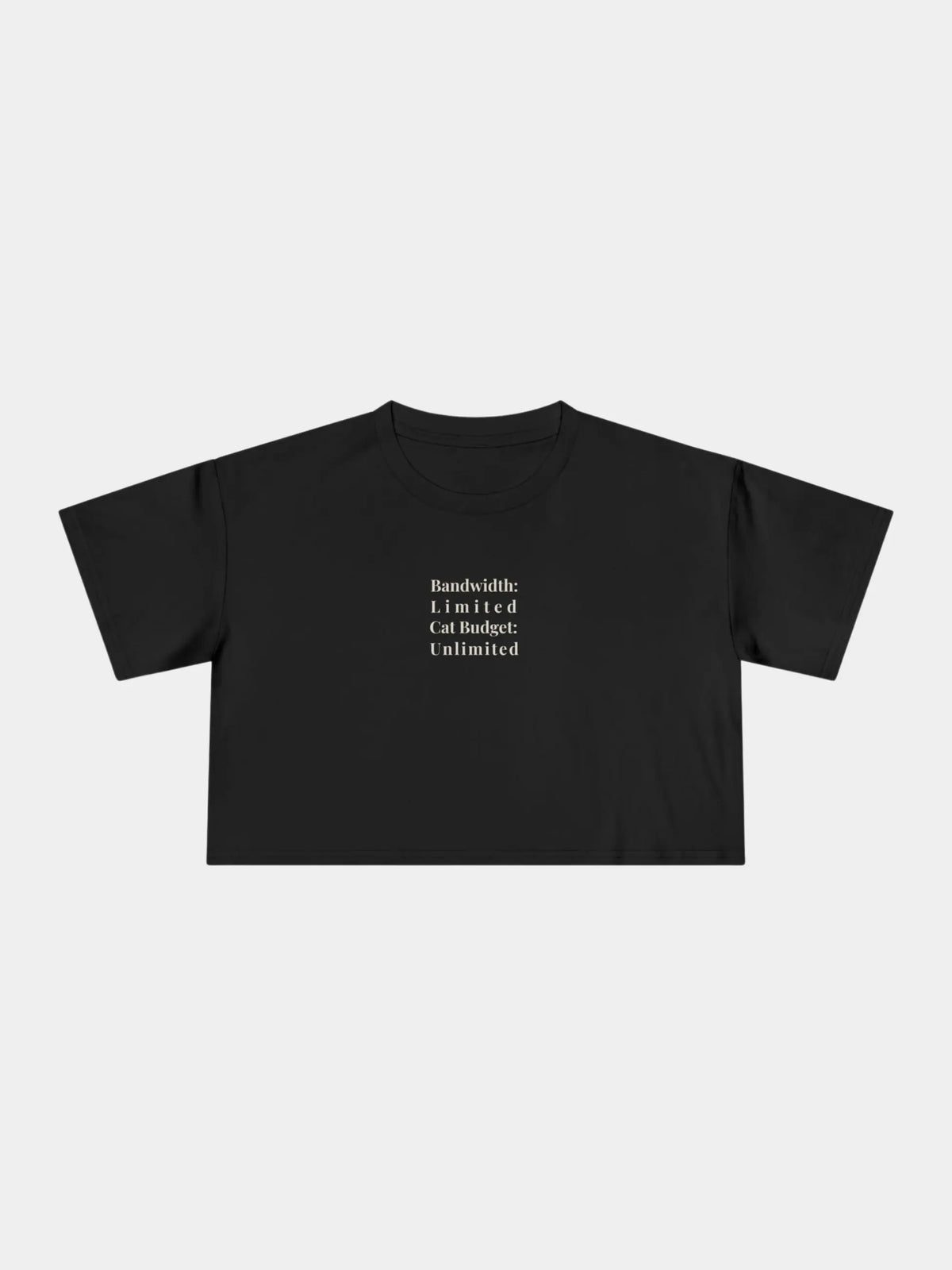Bandwidth Limited Cropped Tee