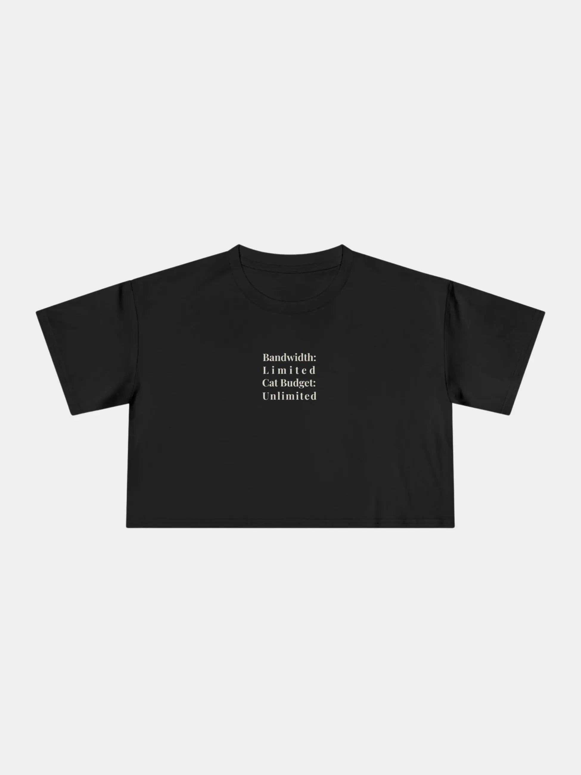 Bandwidth Limited Cropped Tee