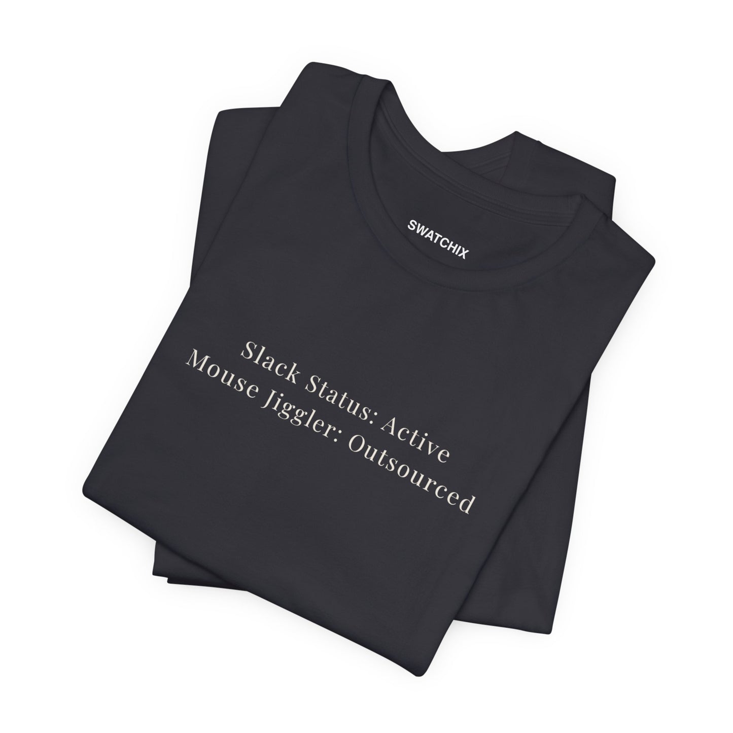 Slack Status Crewneck Tee