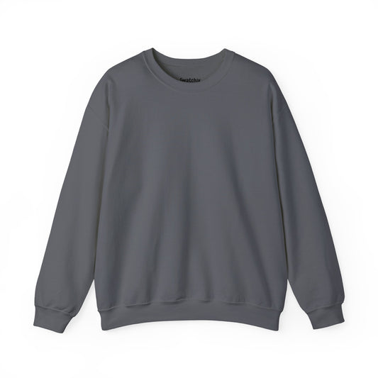 Unisex Crewneck Sweatshirt In Charcoal