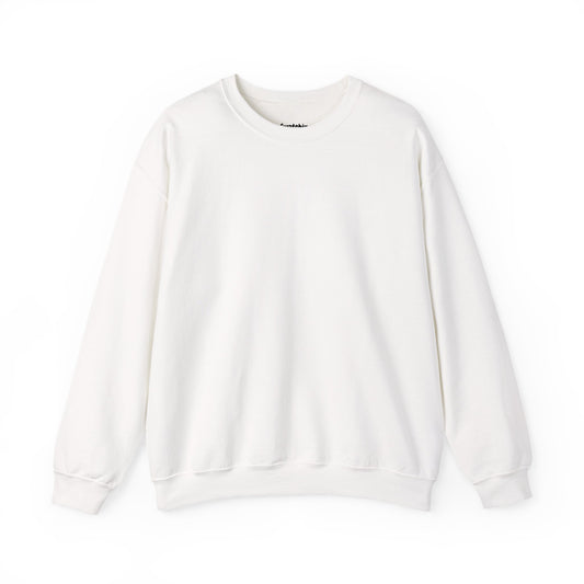 Unisex Crewneck Sweatshirt In White