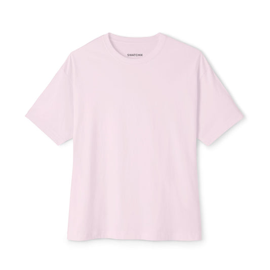 Oversized Tee In Soft Pink