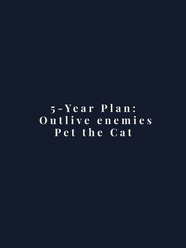 5-Year Plan Cropped Tee