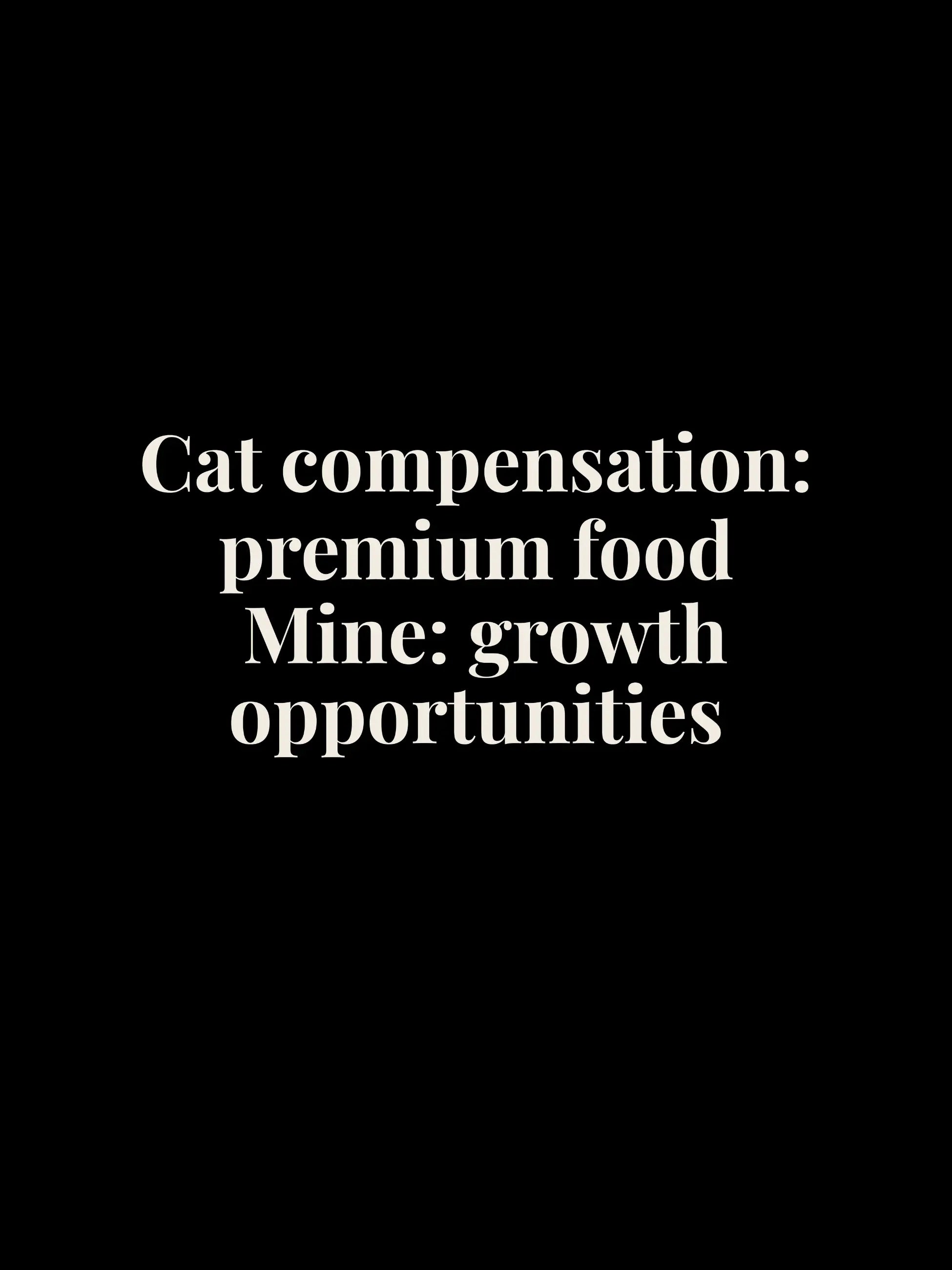 Cat Compensation Oversized Tee