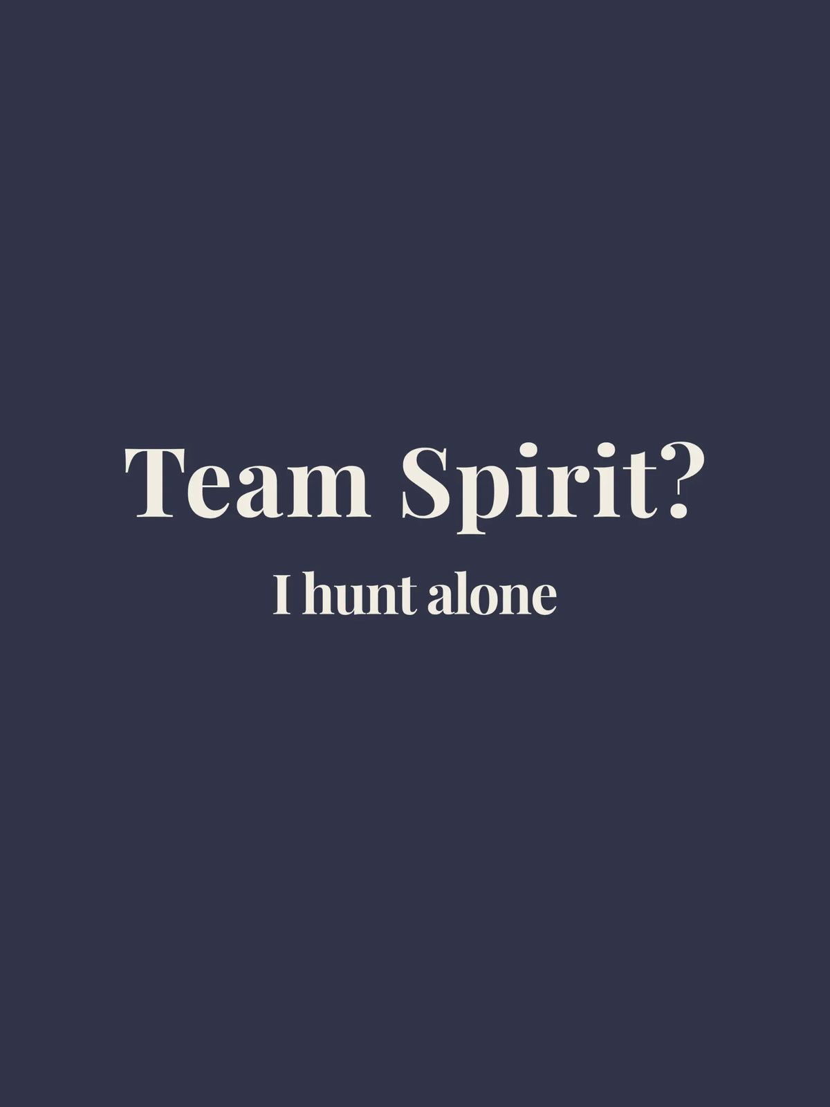 Team Spirit Oversized Tee