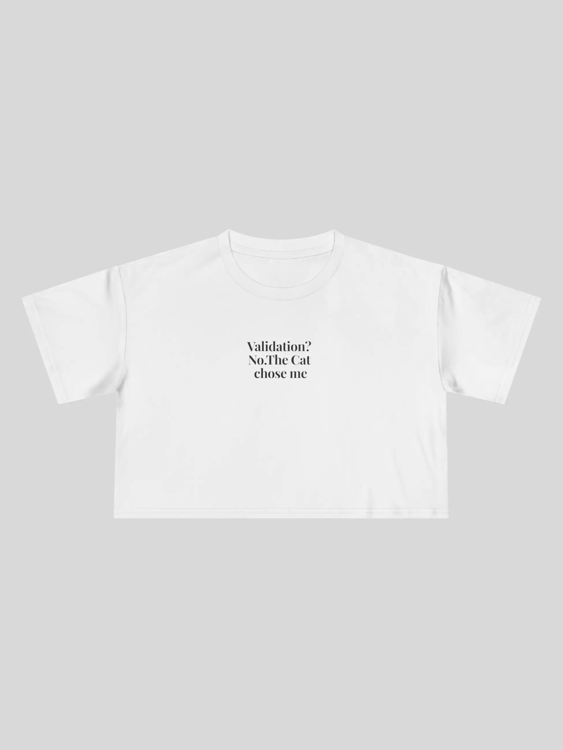 Validation Cropped Tee