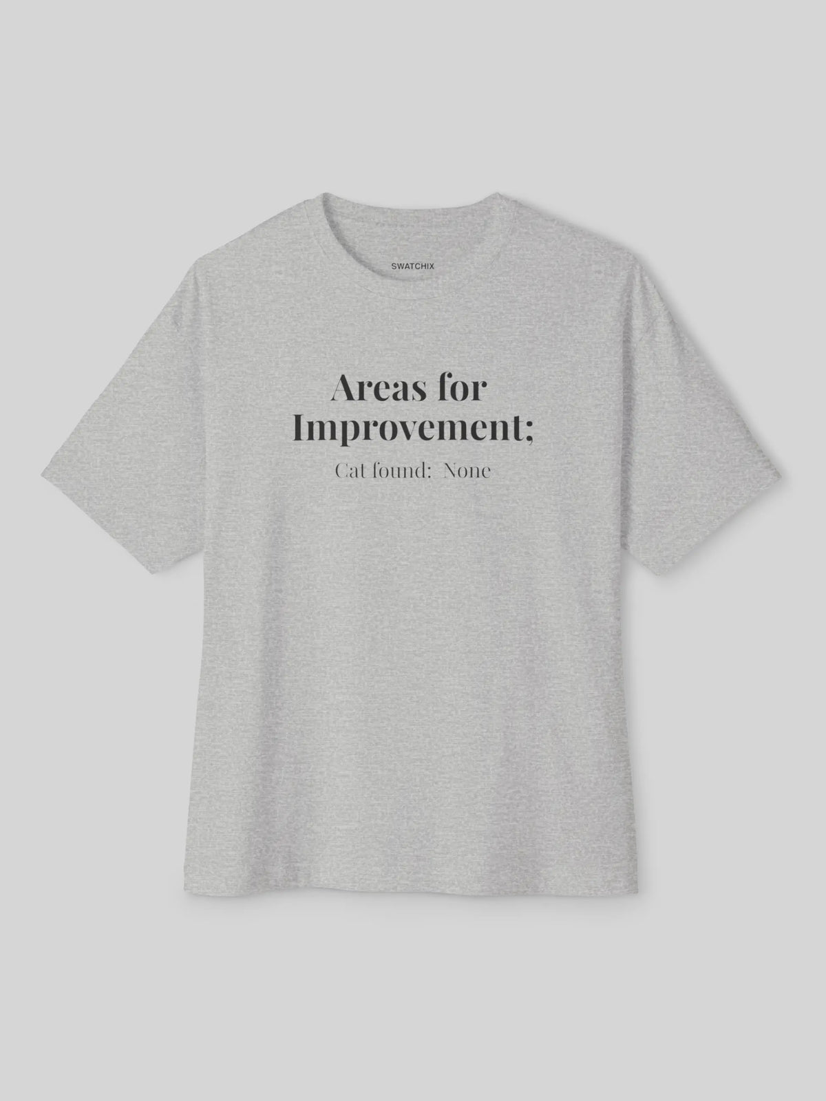 Areas for Improvement Oversized Tee