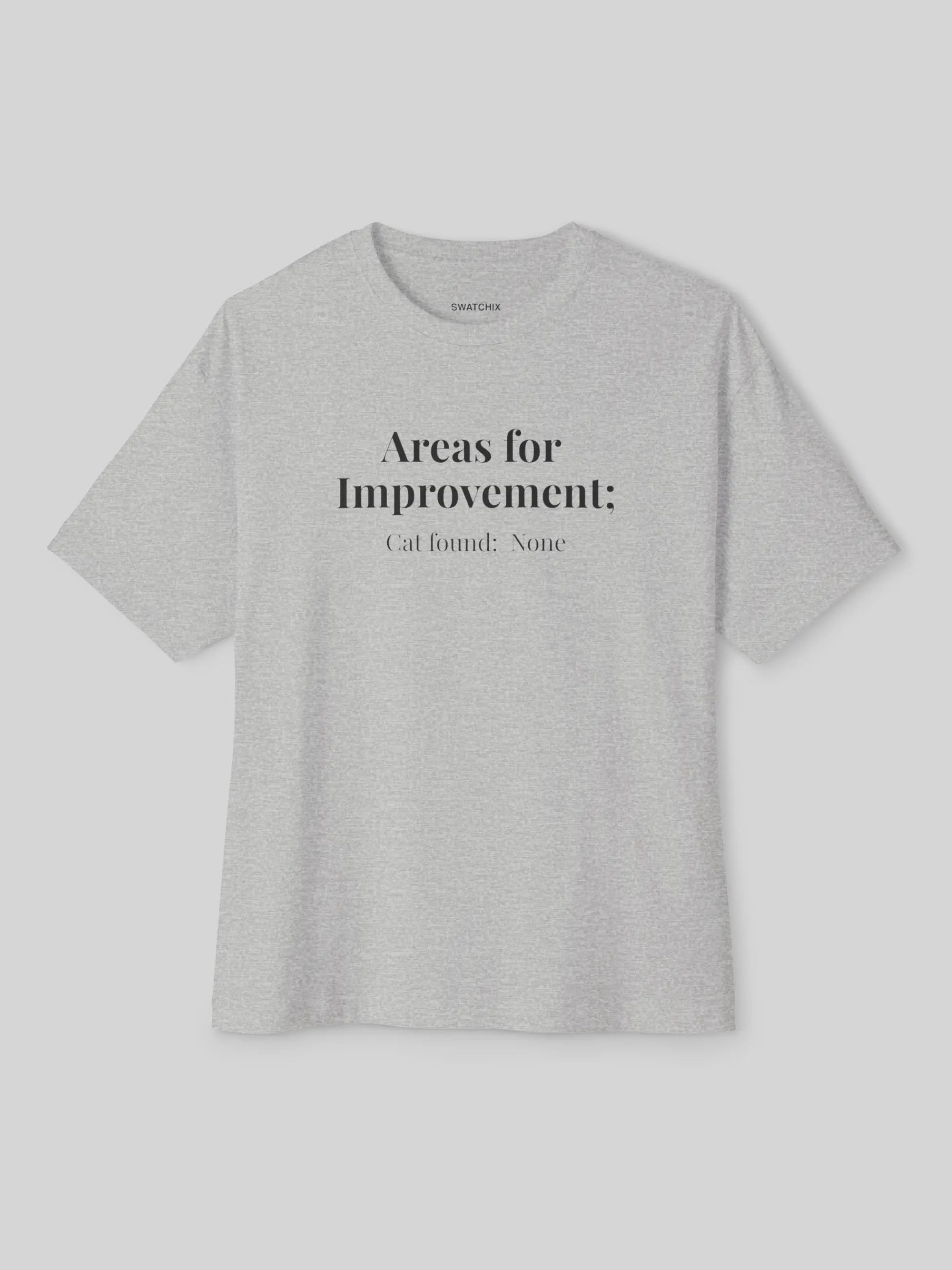 Areas for Improvement Oversized Tee