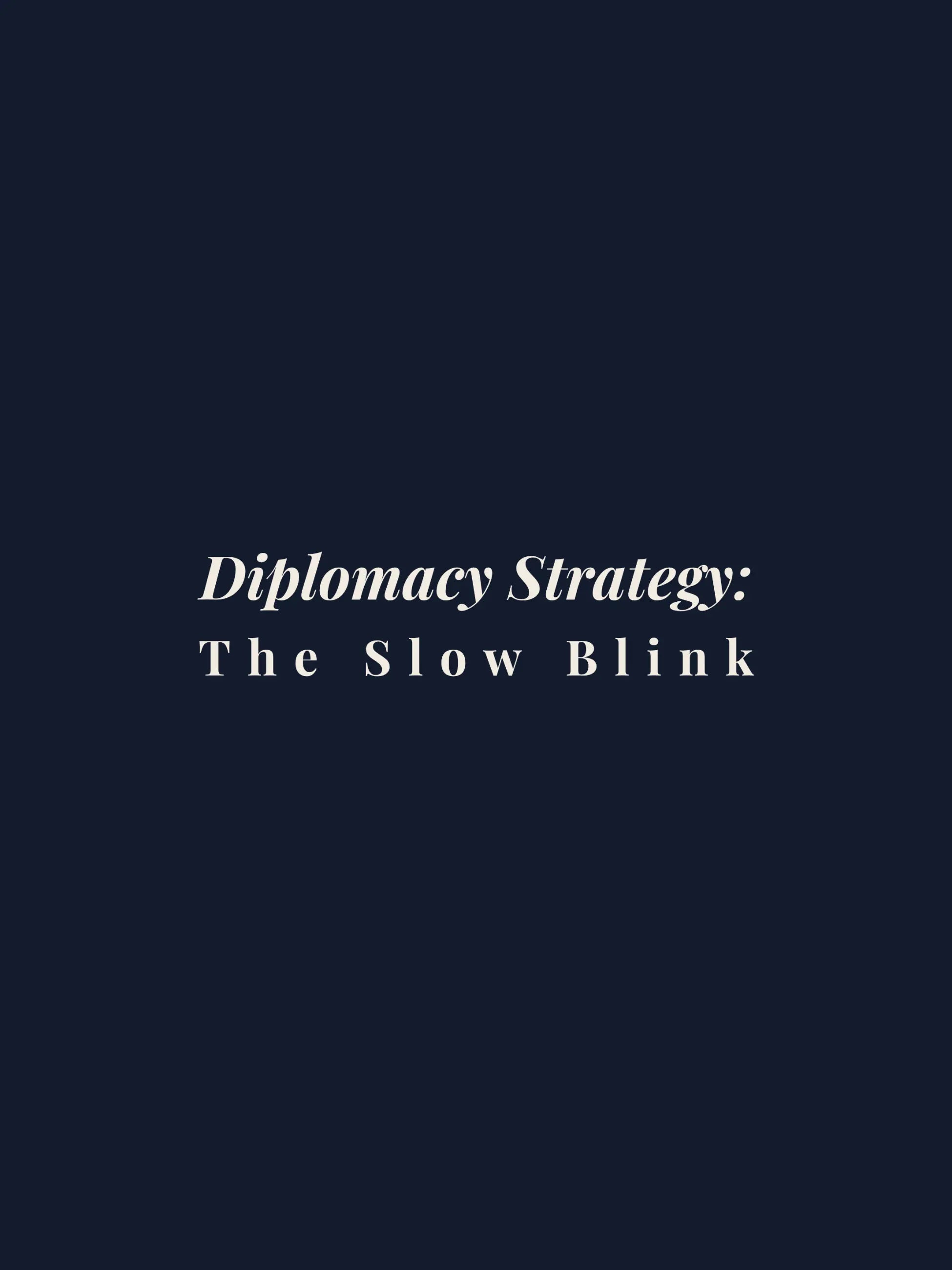 Diplomacy Strategy Cropped Tee