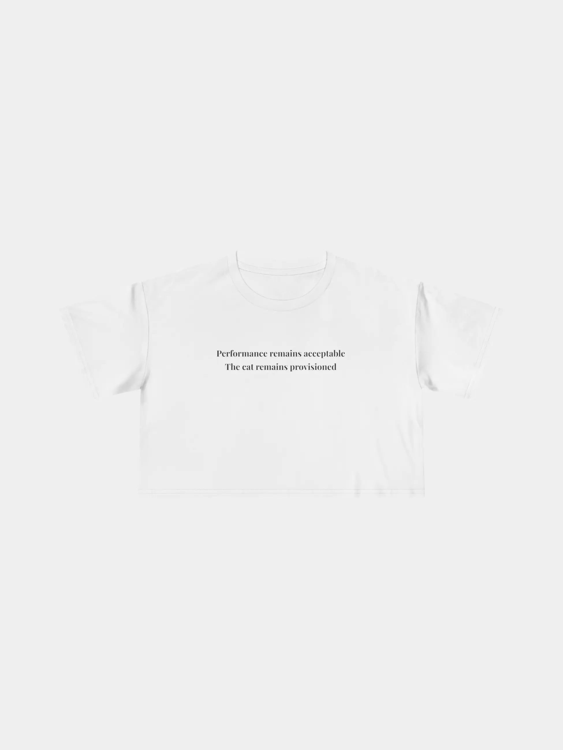 Performance Cropped Tee