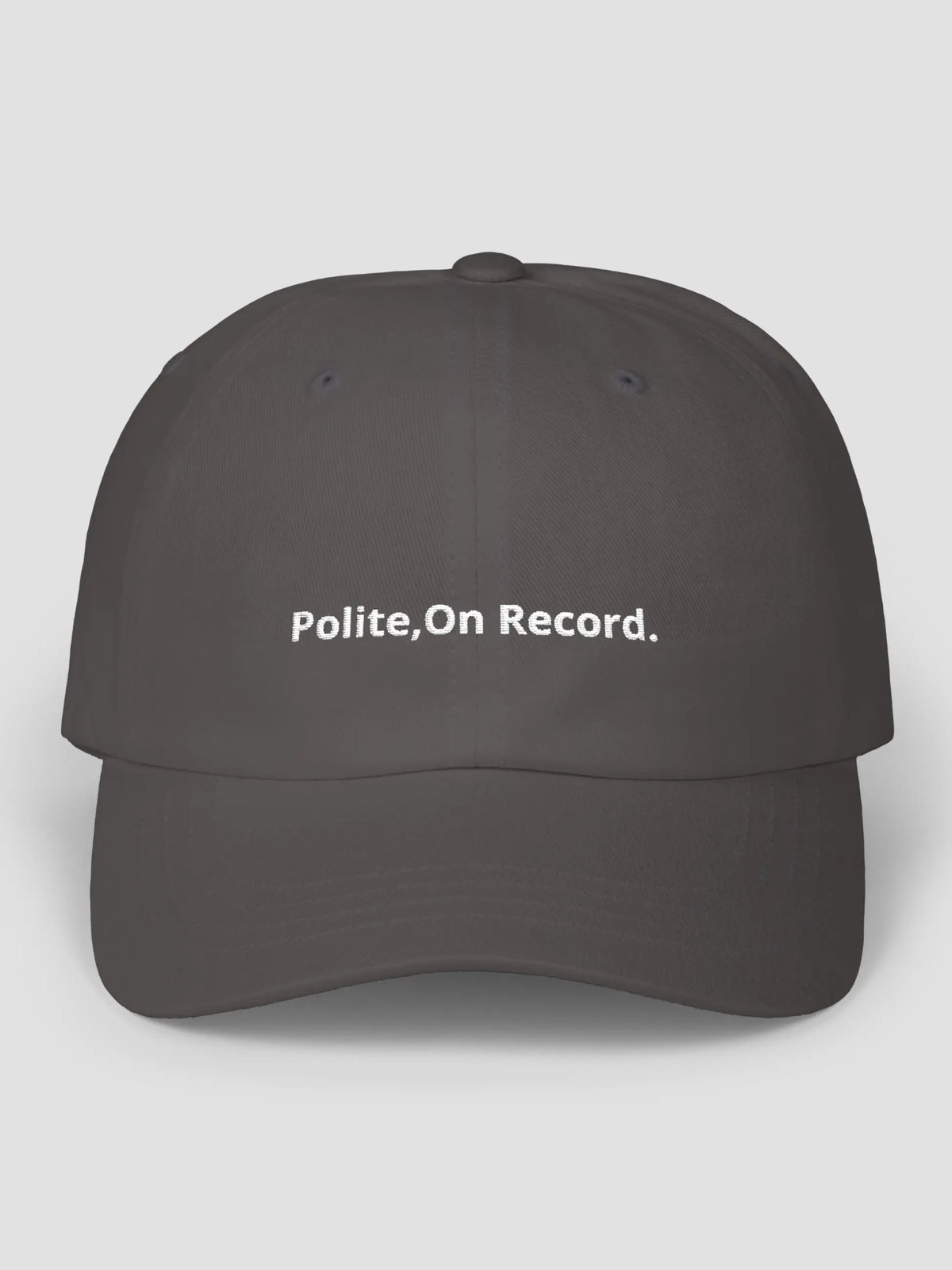 Polite on Record Cap