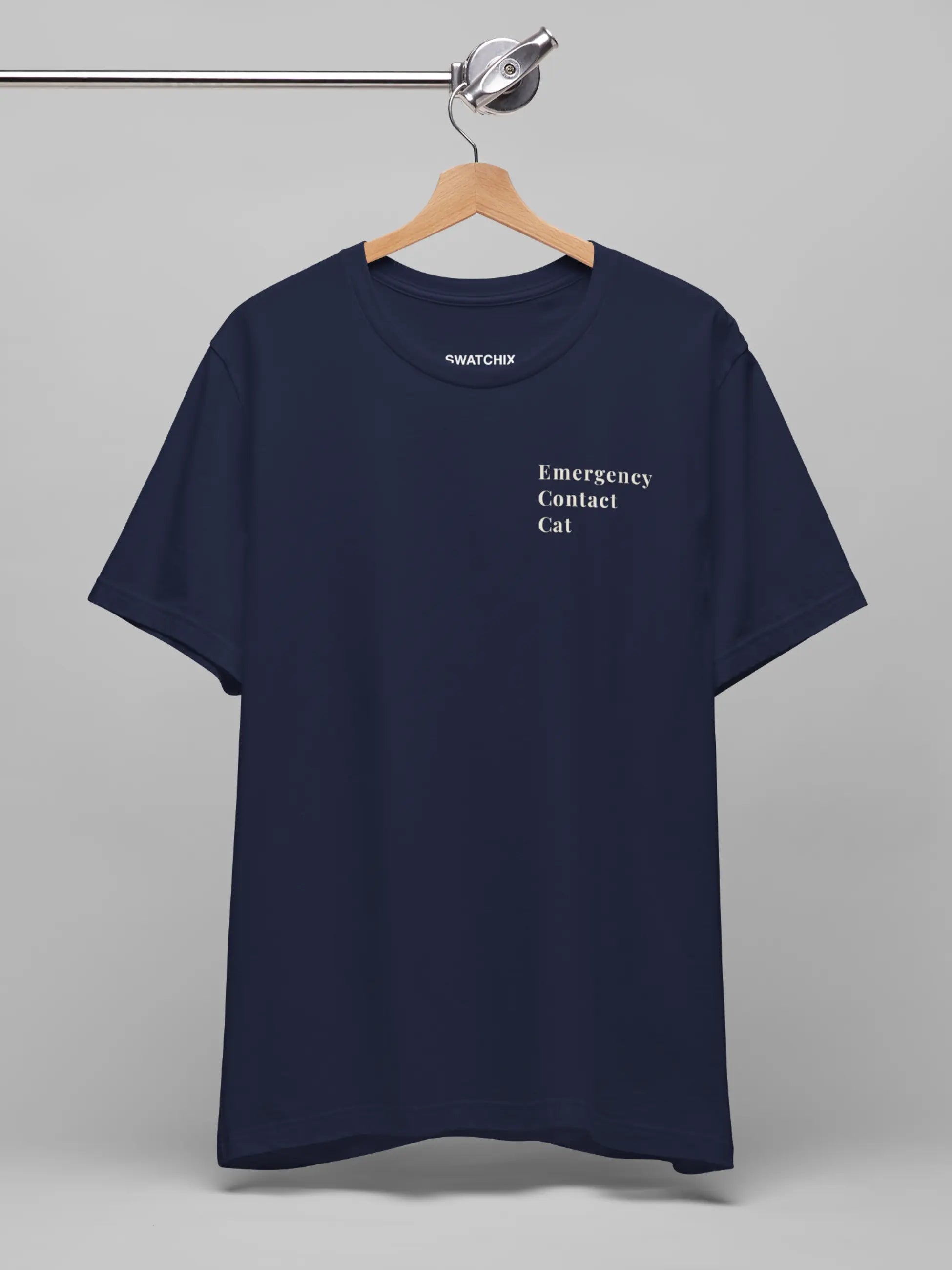 Emergency Contact Crewneck Tee