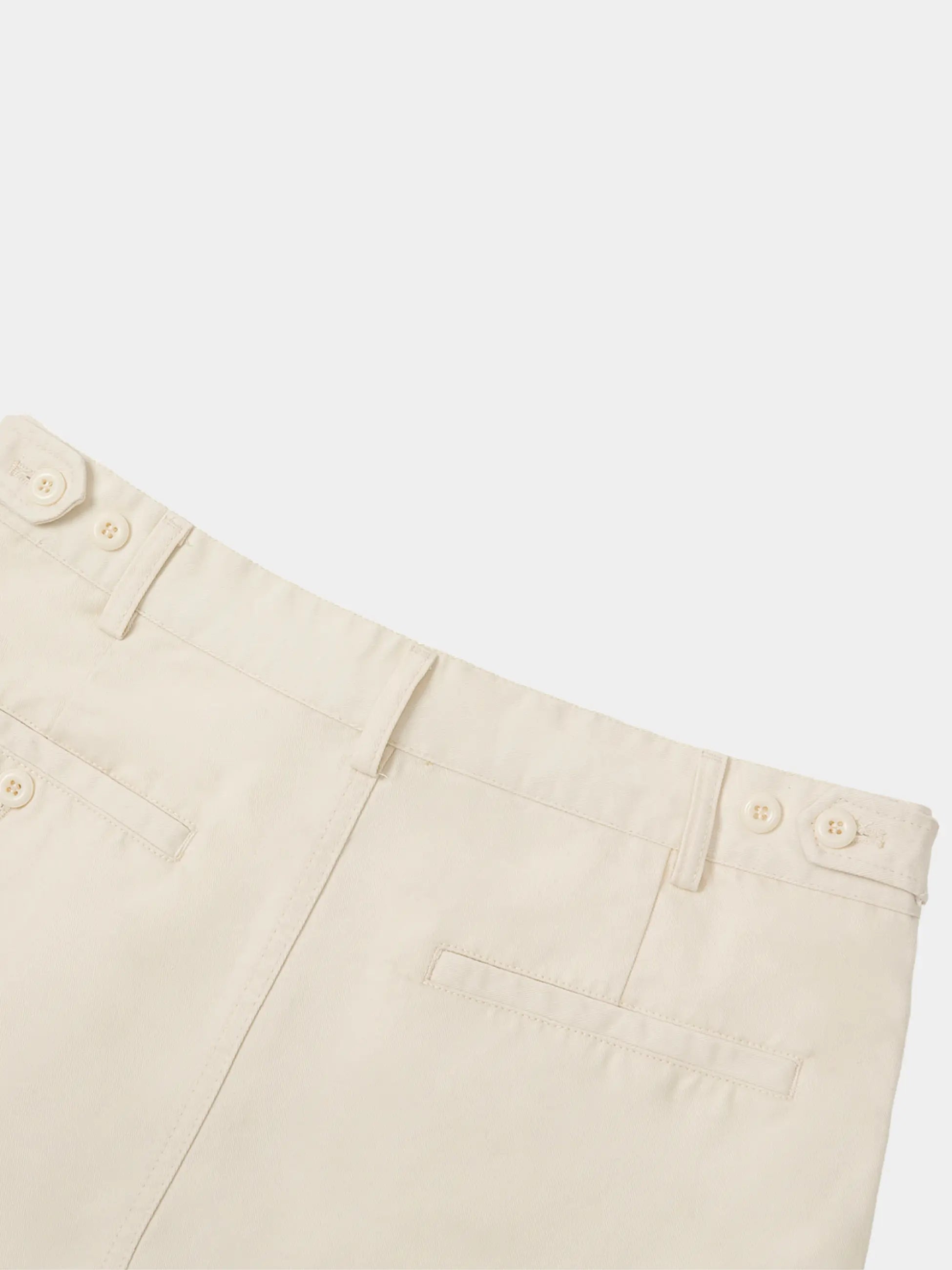 Adjustable Waist Straight-Leg Pants