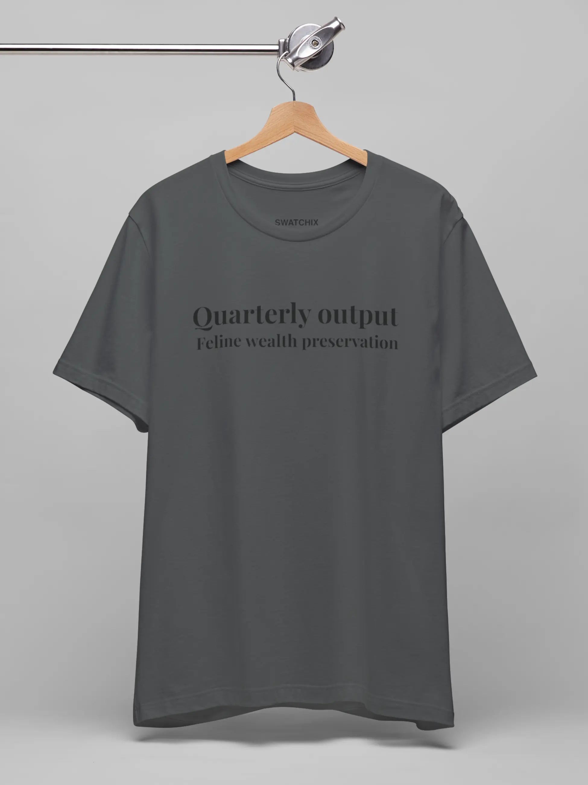 Quarterly Output Crewneck Tee