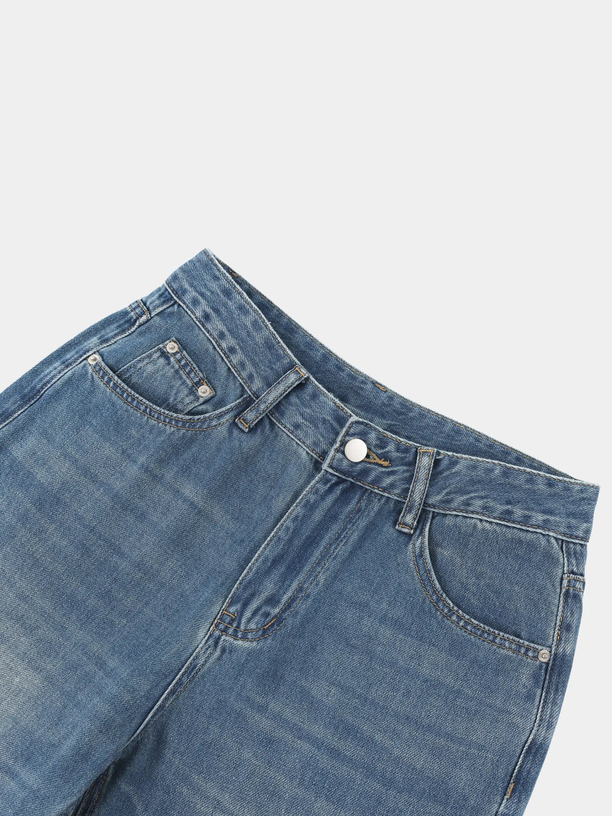 Women’s Vintage Wash Wide Leg Jeans