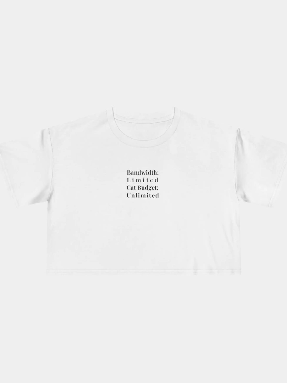 Bandwidth Limited Cropped Tee