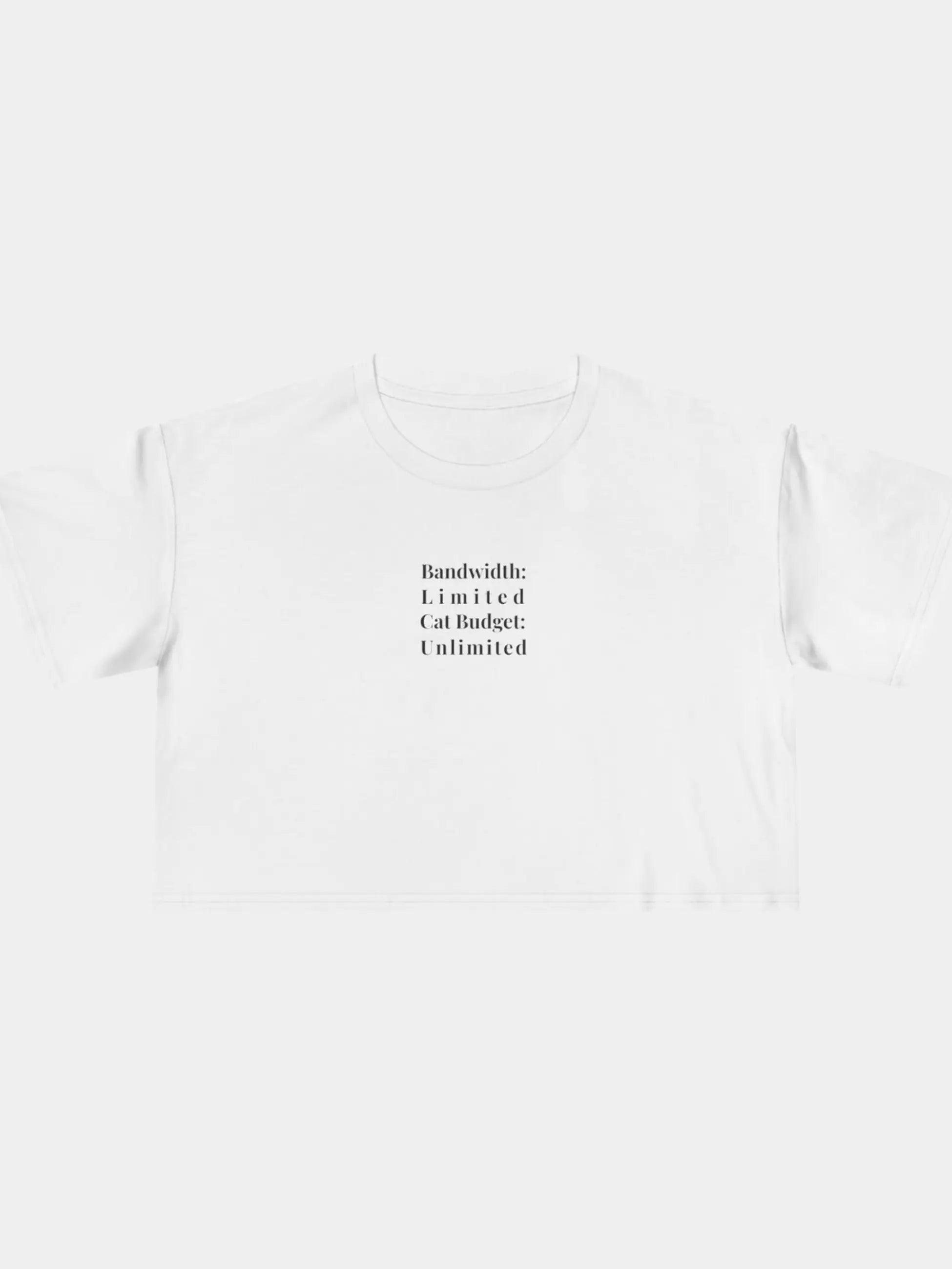 Bandwidth Limited Cropped Tee