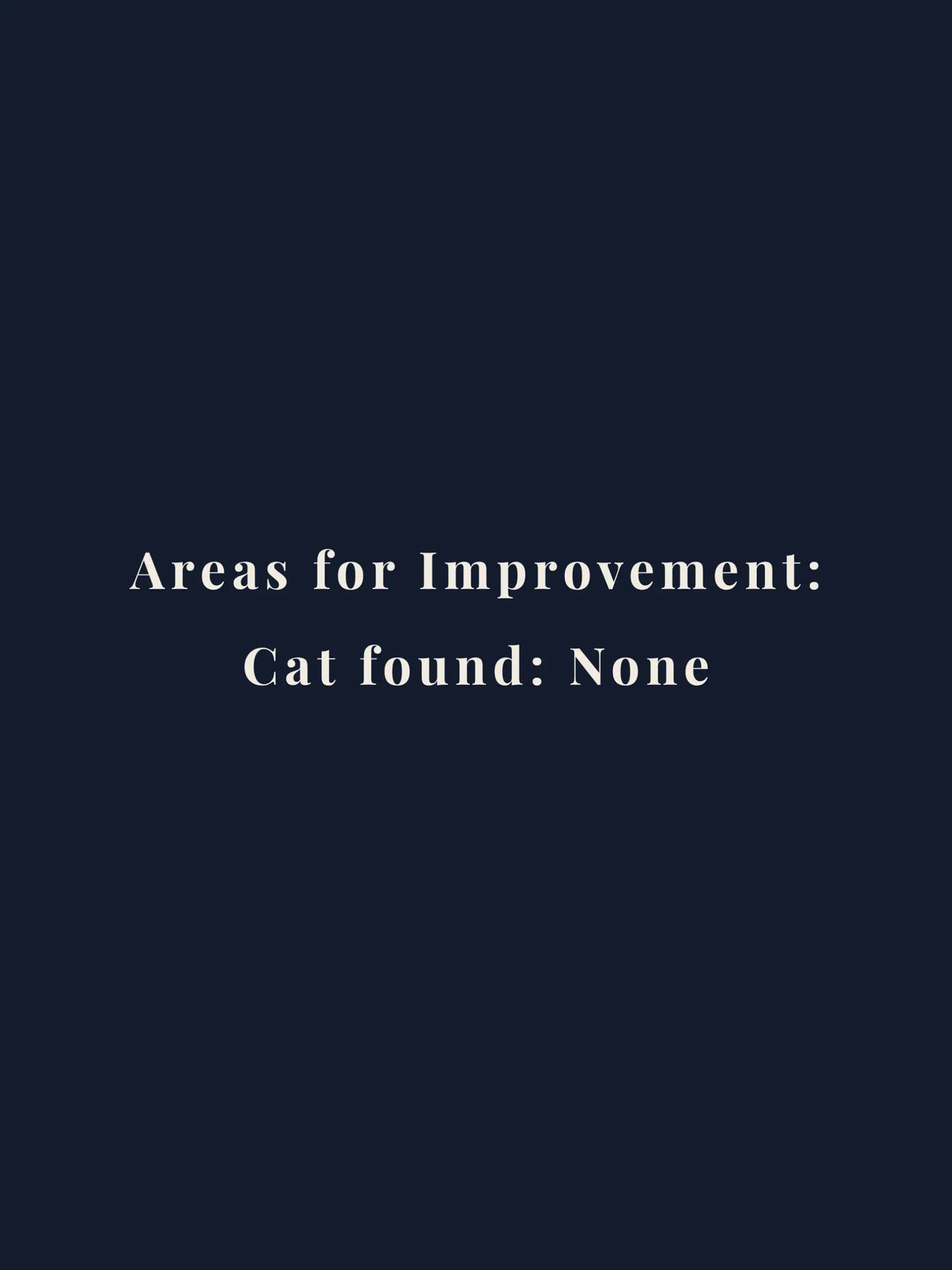 Areas for Improvement Cropped Tee