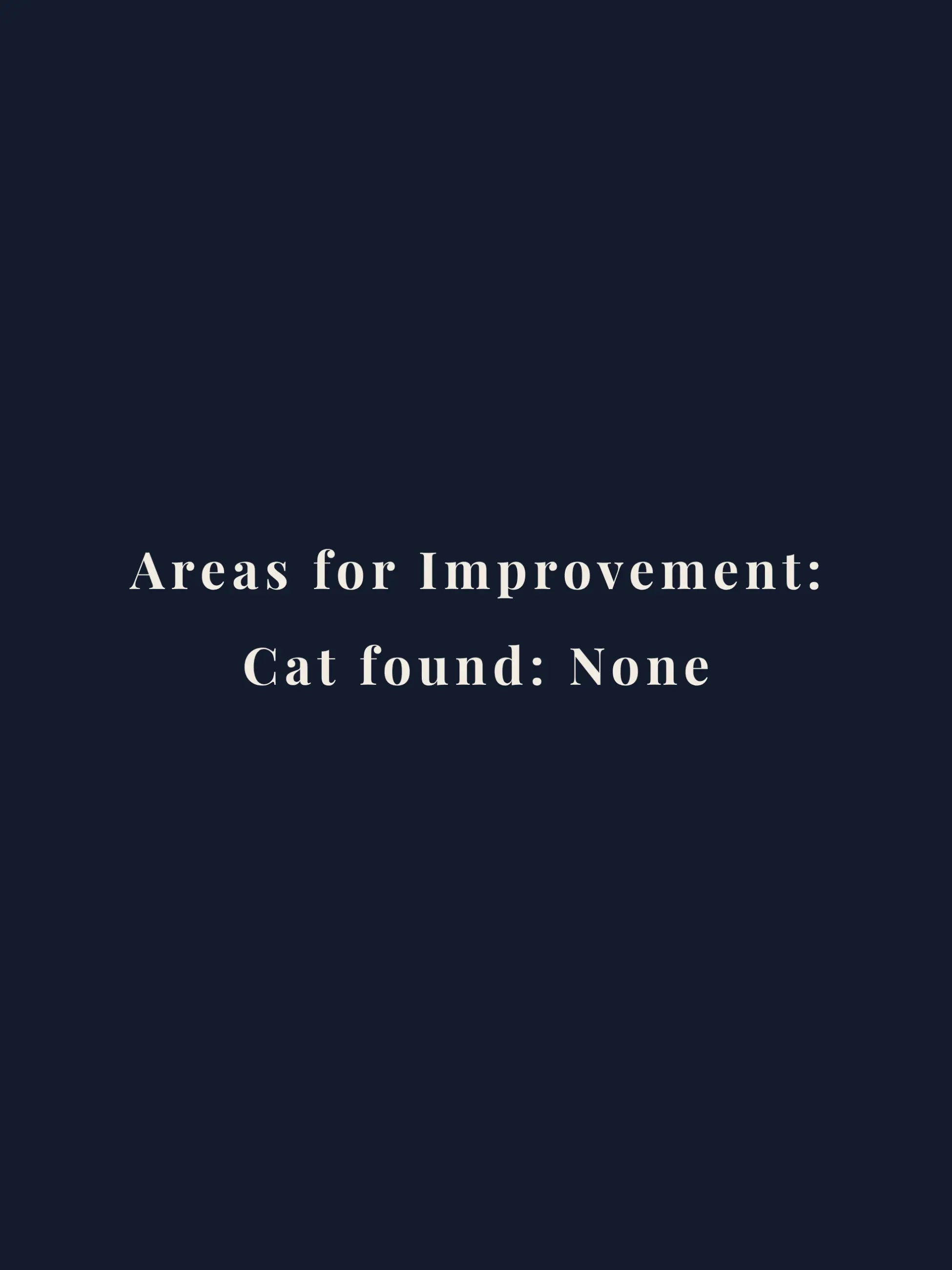 Areas for Improvement Cropped Tee