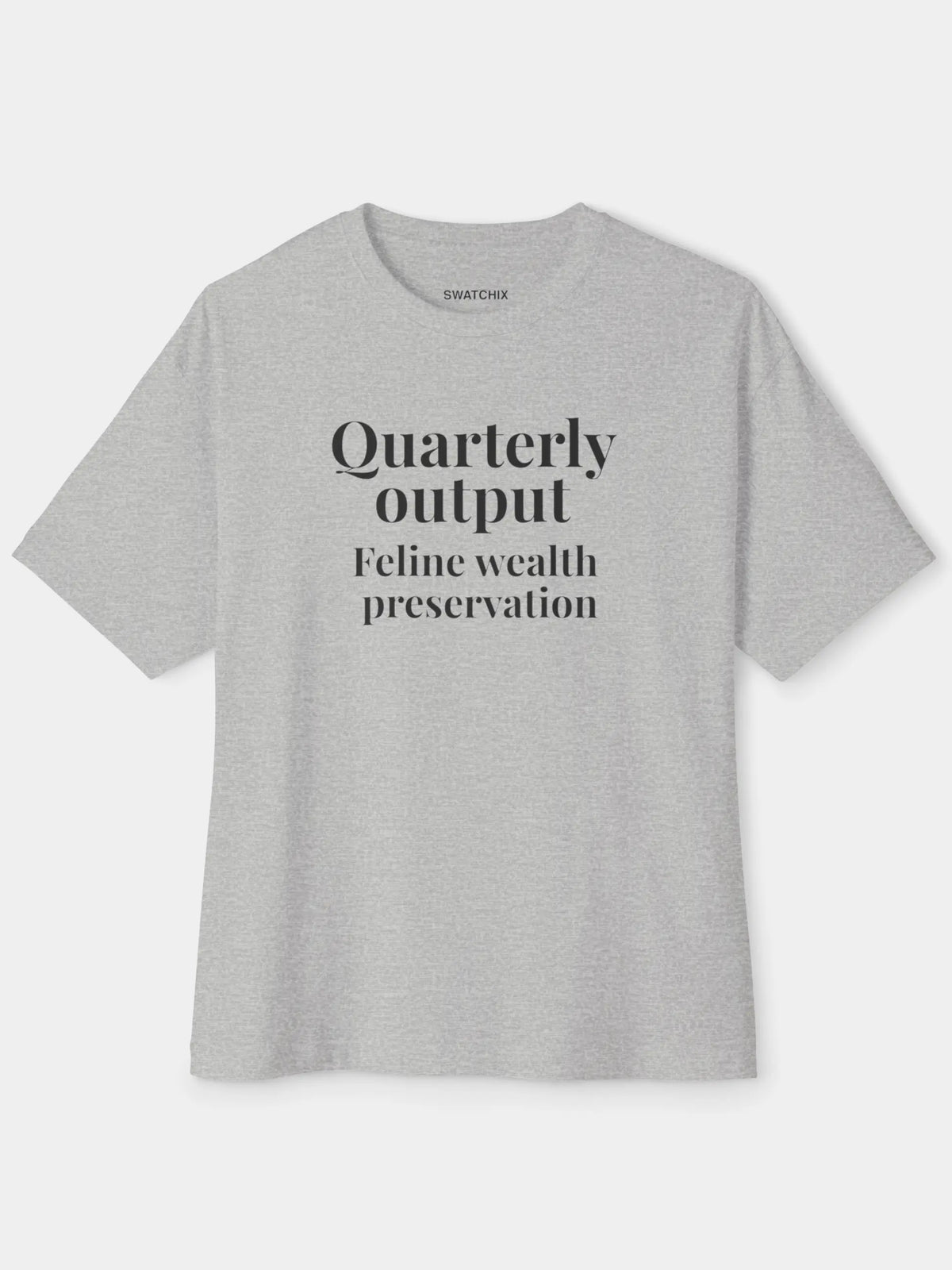 Quarterly Output Oversized Tee