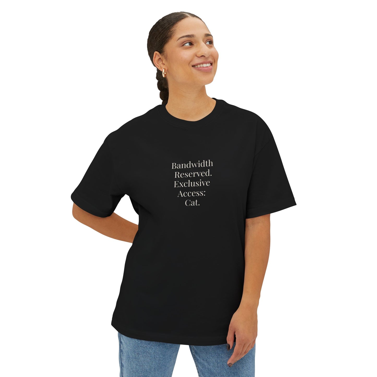 Bandwidth Oversized Tee