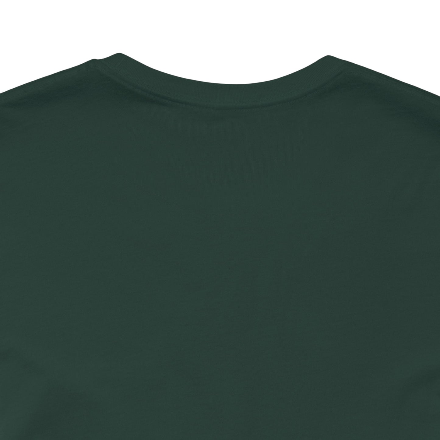 Unisex Crewneck Tee In Forest Green