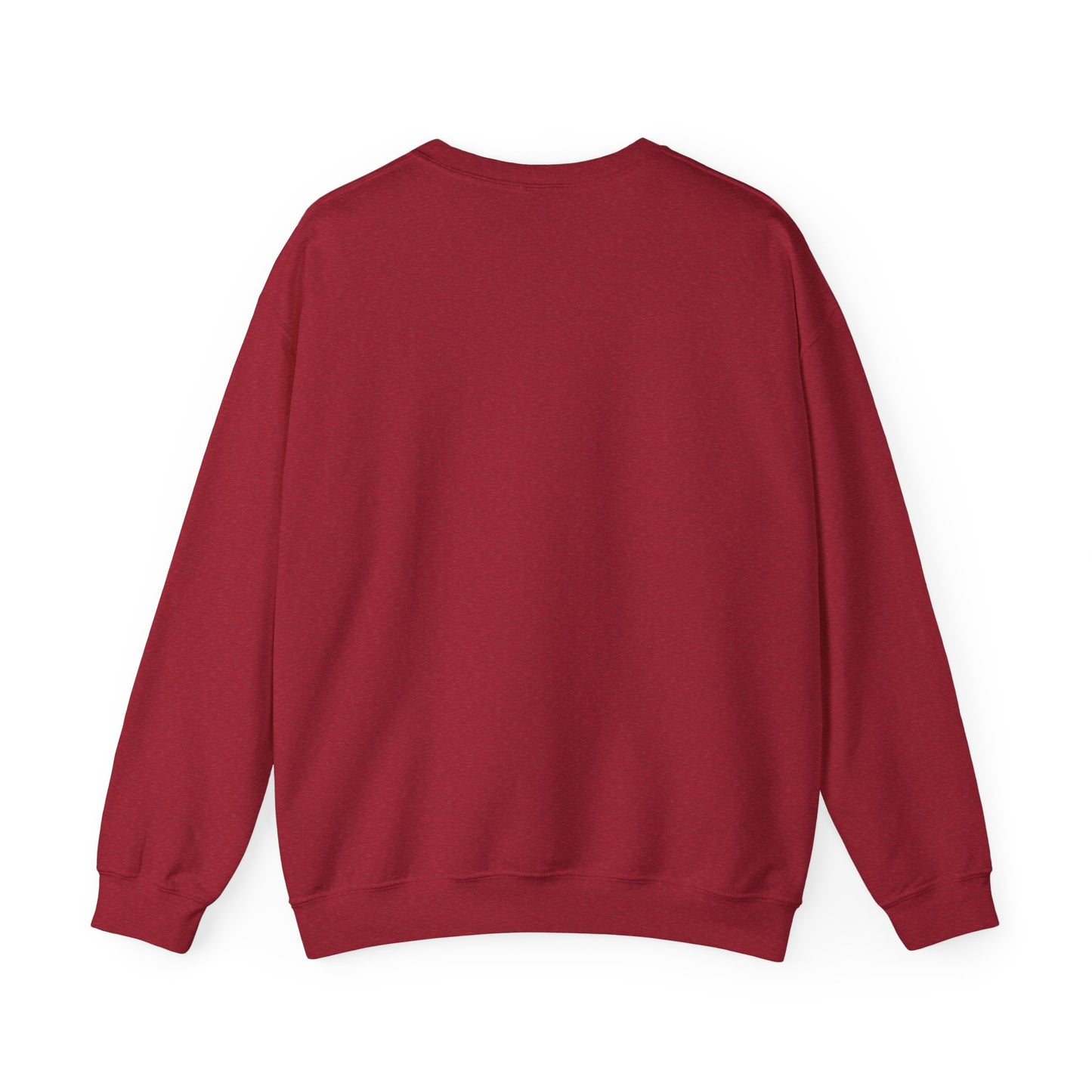 Unisex Crewneck Sweatshirt In Antique Cherry Red