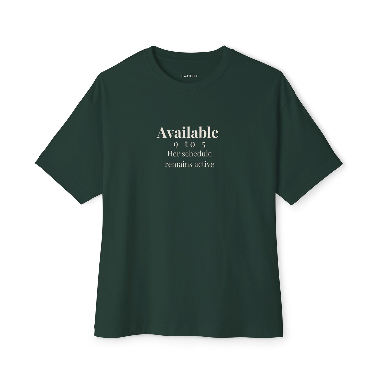 Available 9 to 5 Oversized Tee