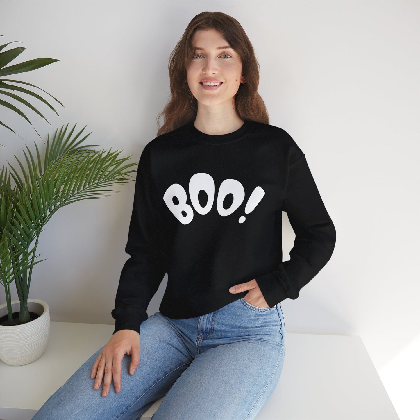 BOO Unisex Crewneck Sweatshirt
