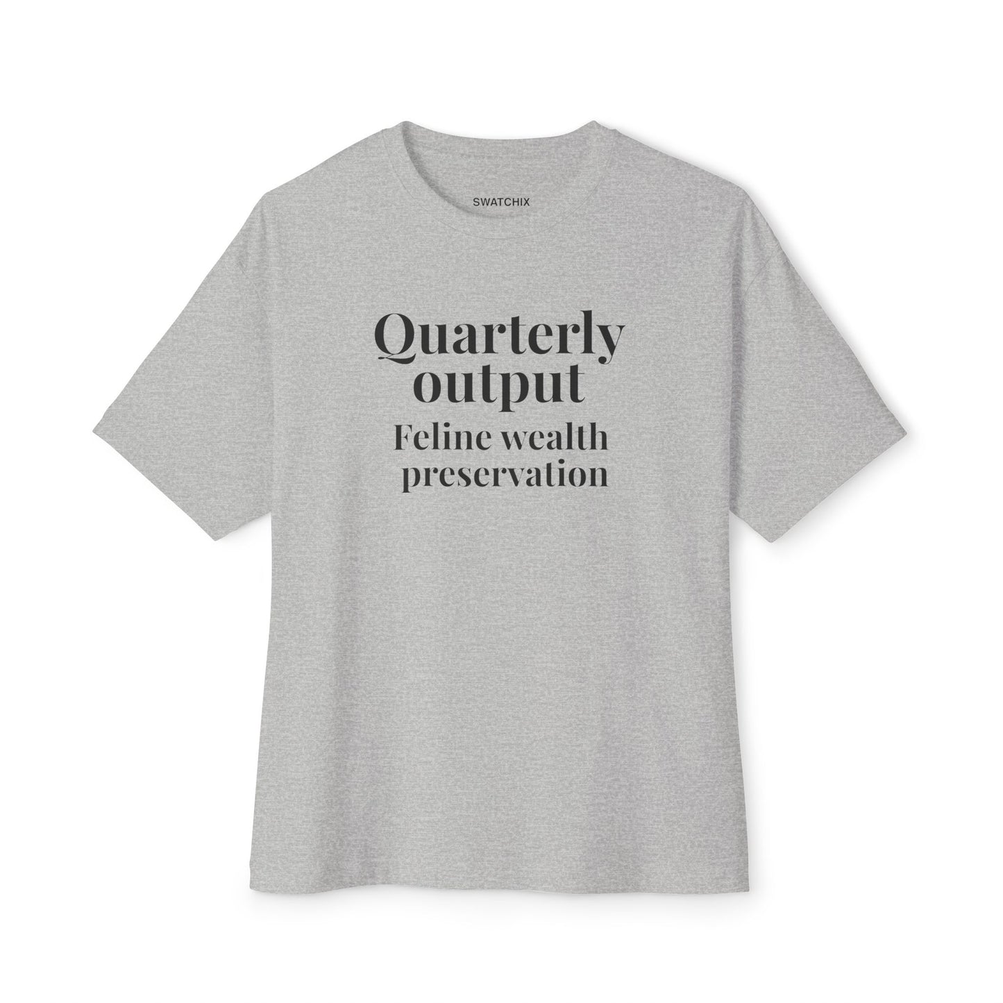 Quarterly Output Oversized Tee
