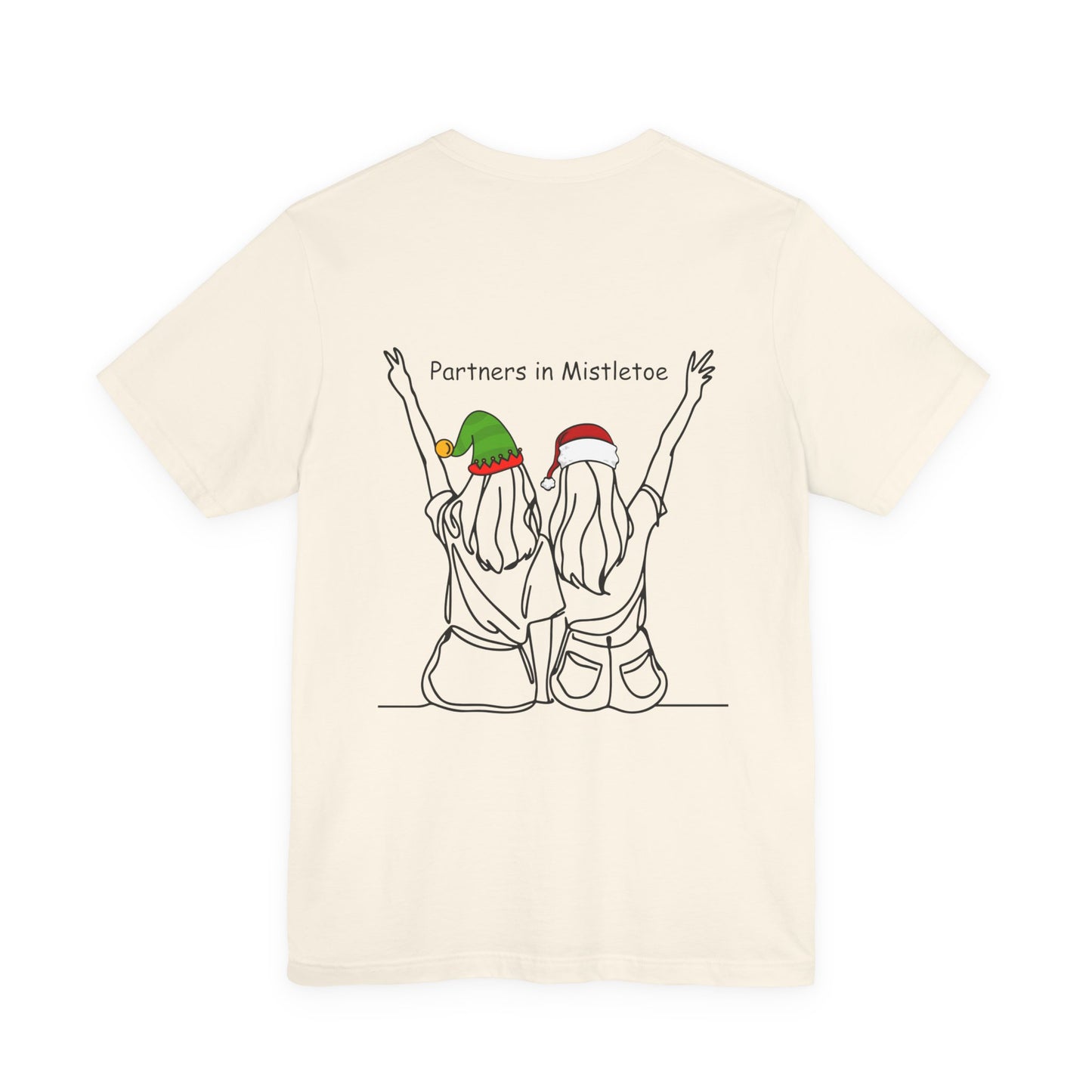 Mistletoe Mates Unisex Crewneck Tee
