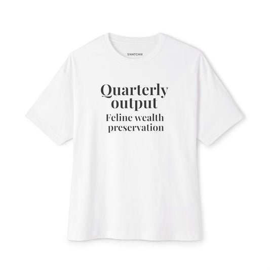 Quarterly Output Oversized Tee
