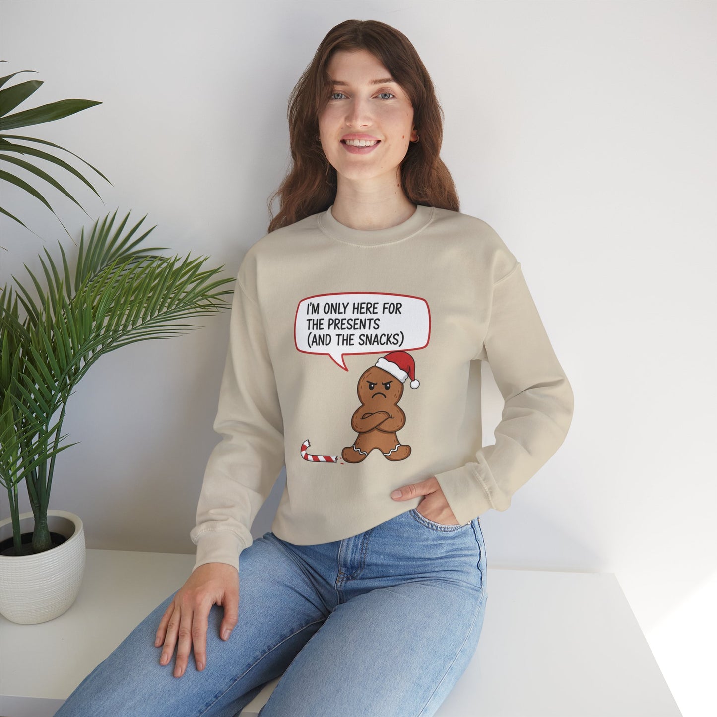 Gingerbread Unisex Crewneck Sweatshirt