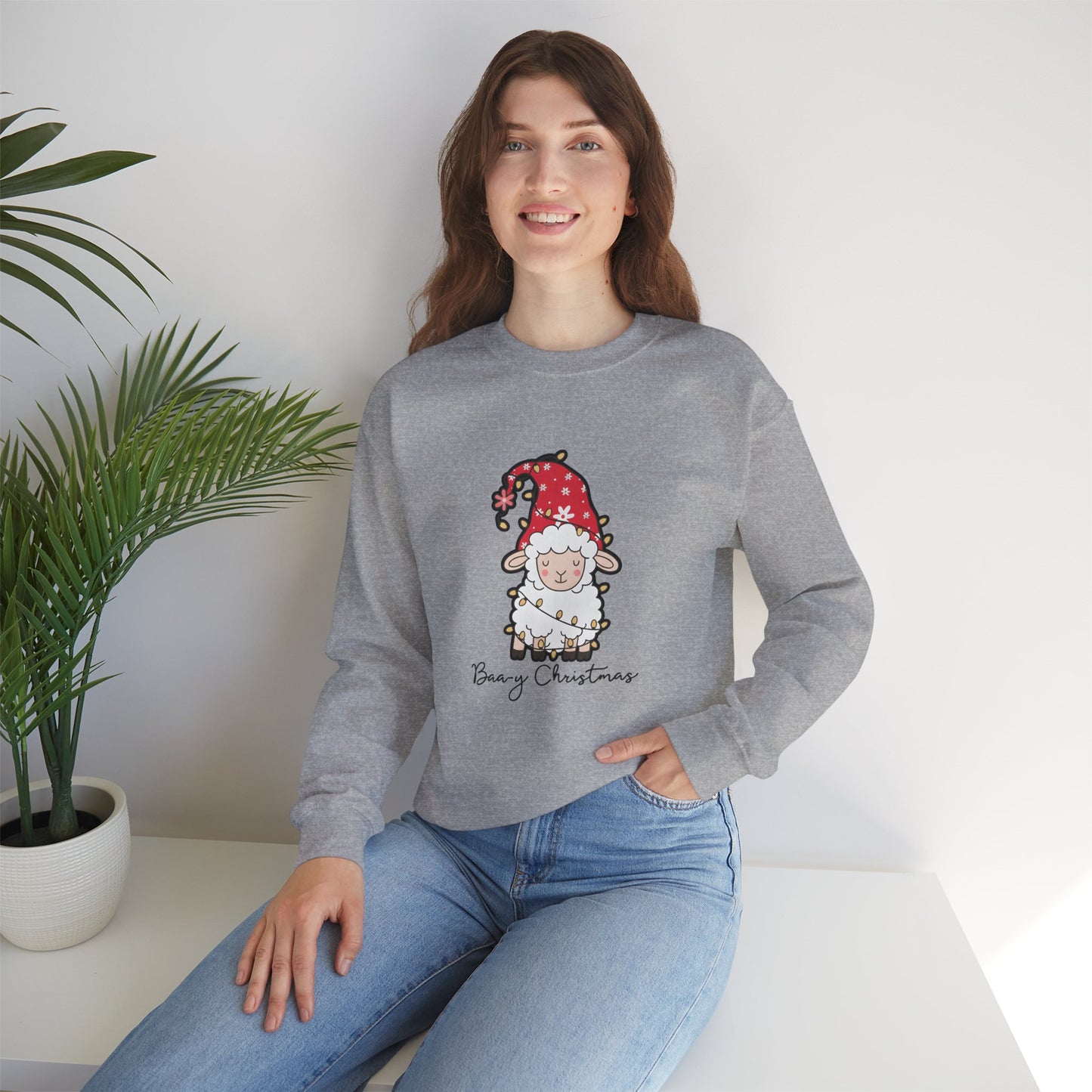 Baaay Christmas Unisex Crewneck Sweatshirt