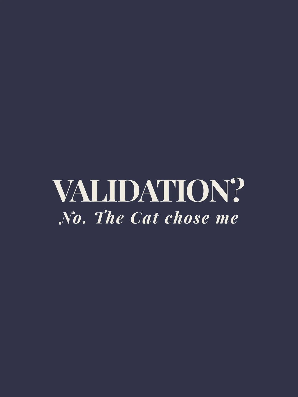 Validation Oversized Tee