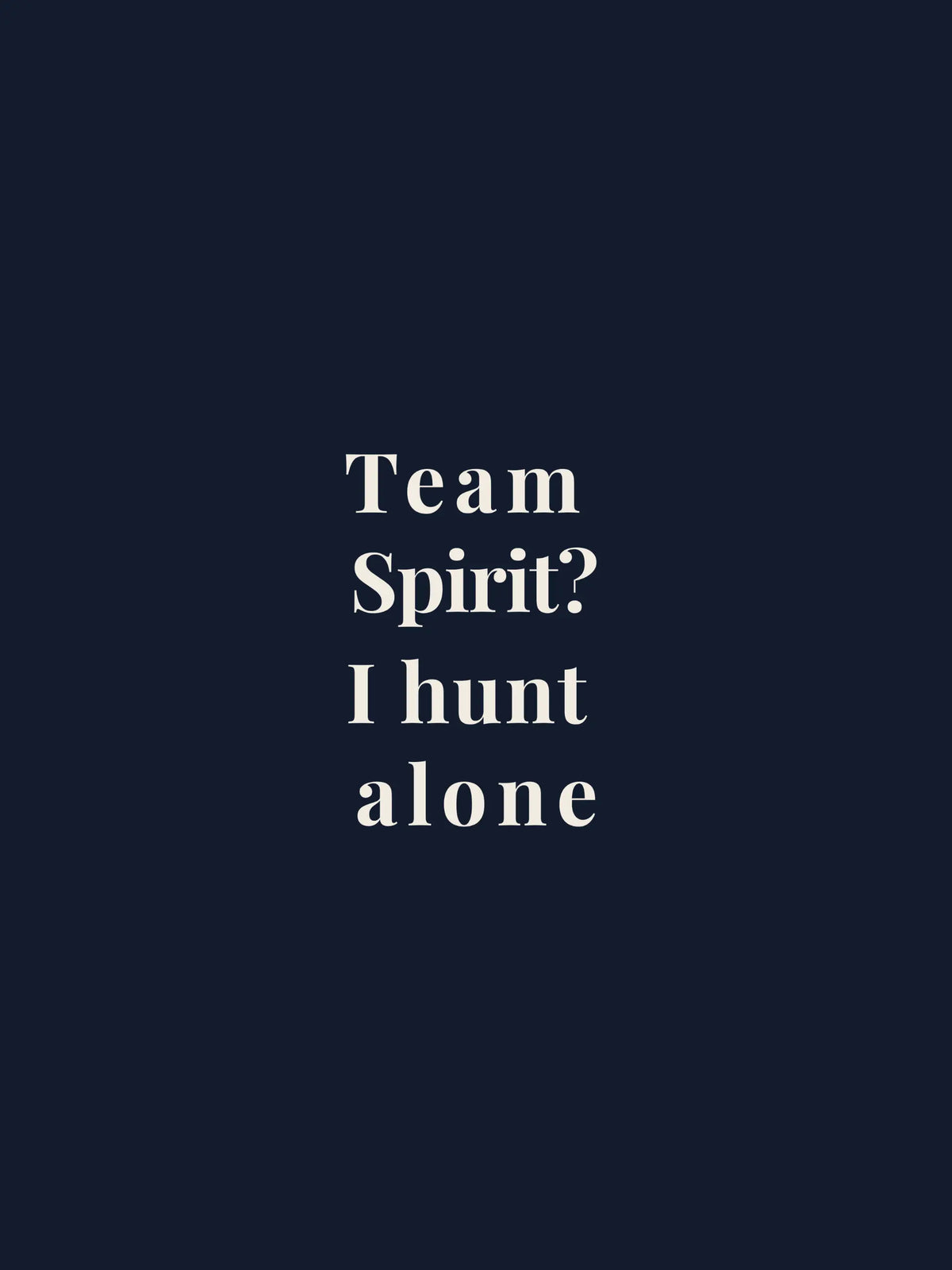 Team Spirit Crewneck Tee