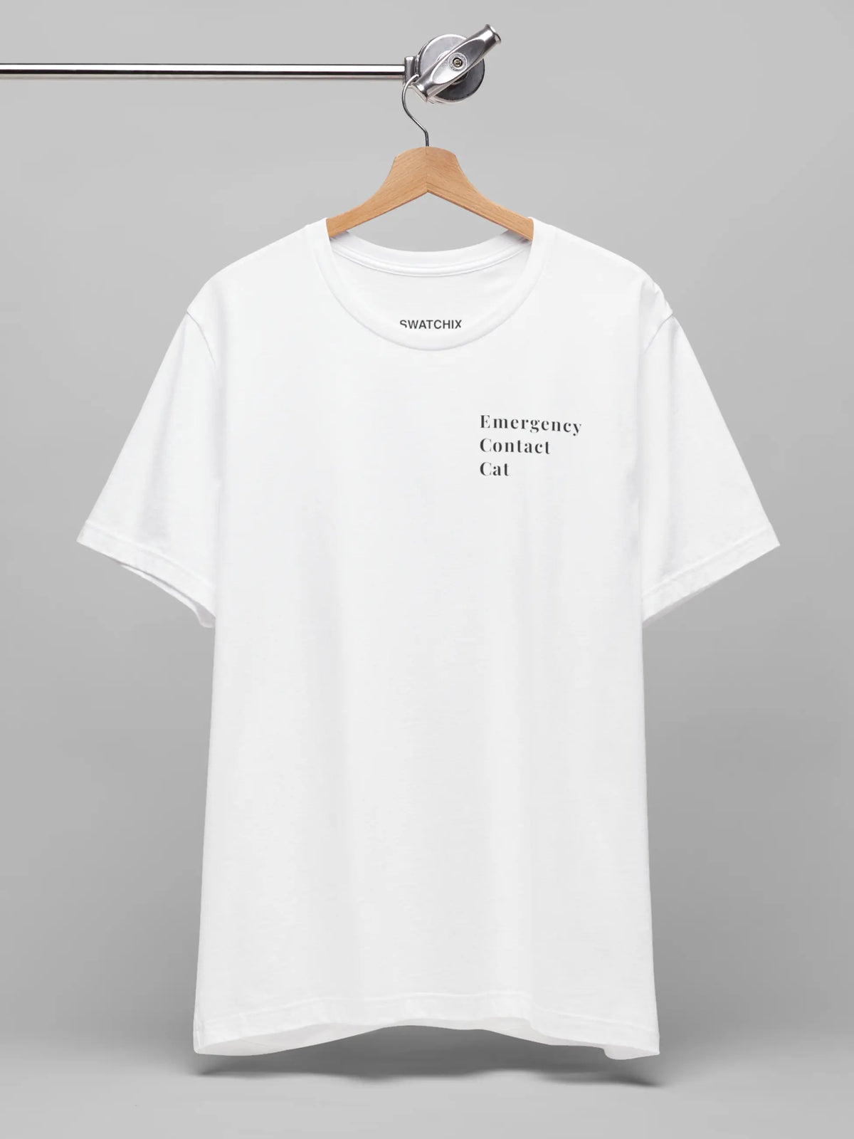 Emergency Contact Crewneck Tee