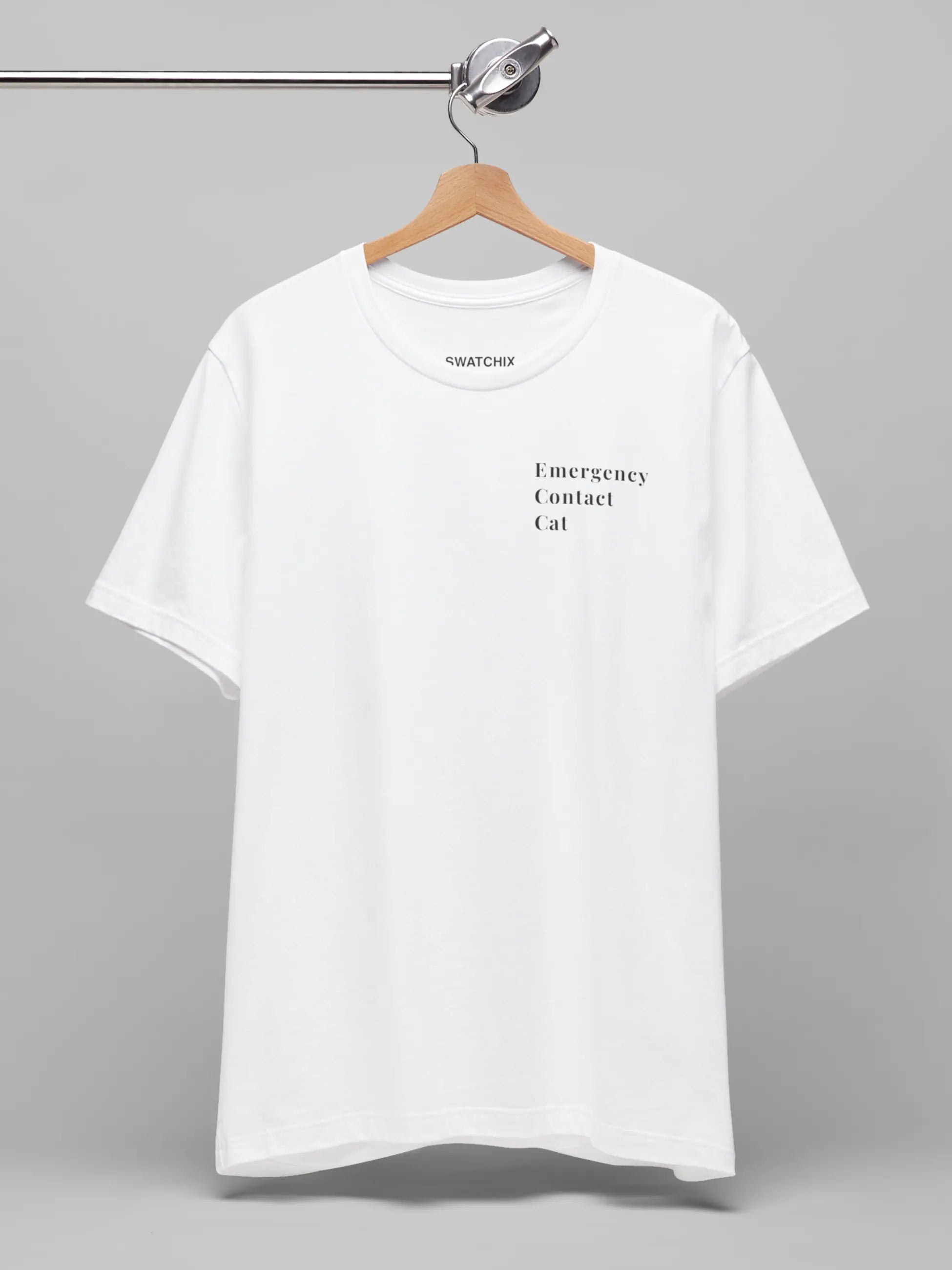 Emergency Contact Crewneck Tee