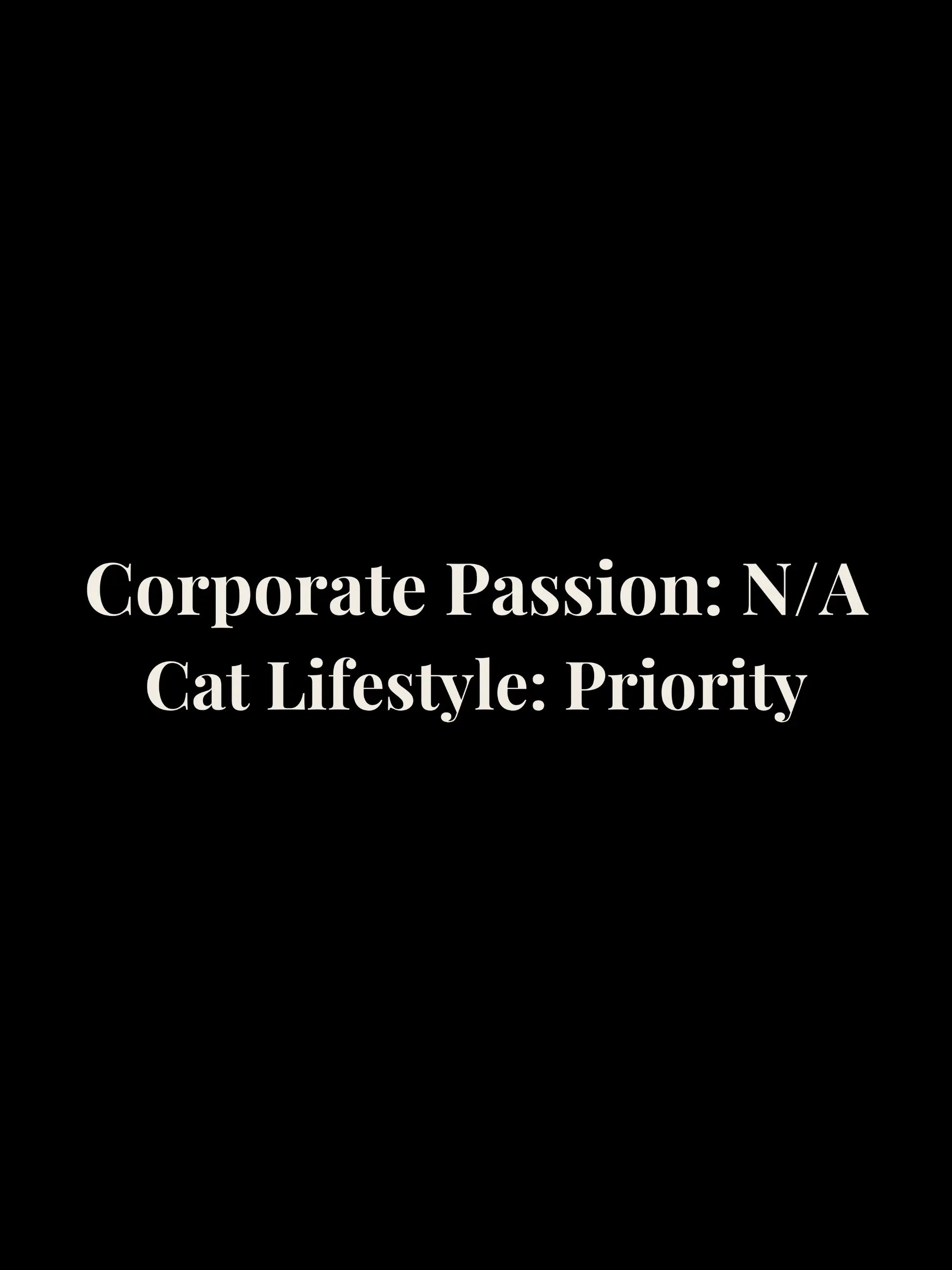 Corporate Passion Crewneck Tee