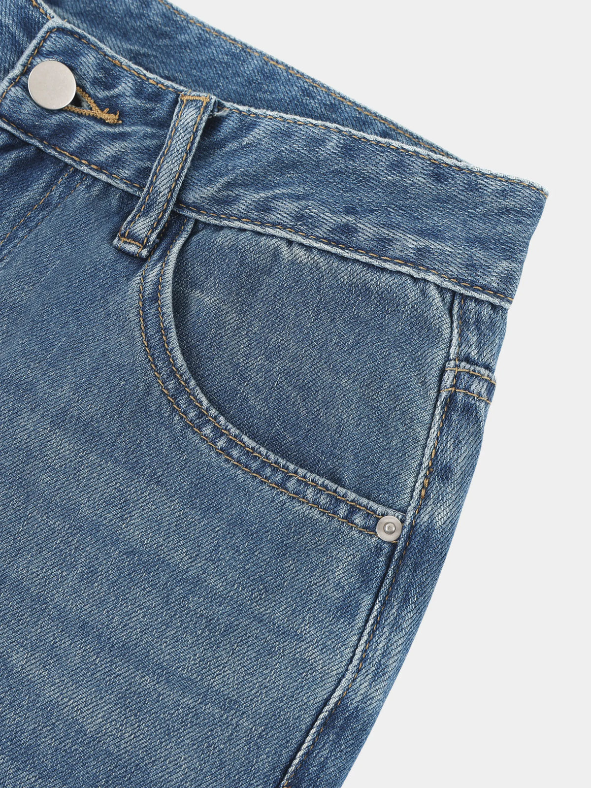 Women’s Vintage Wash Wide Leg Jeans