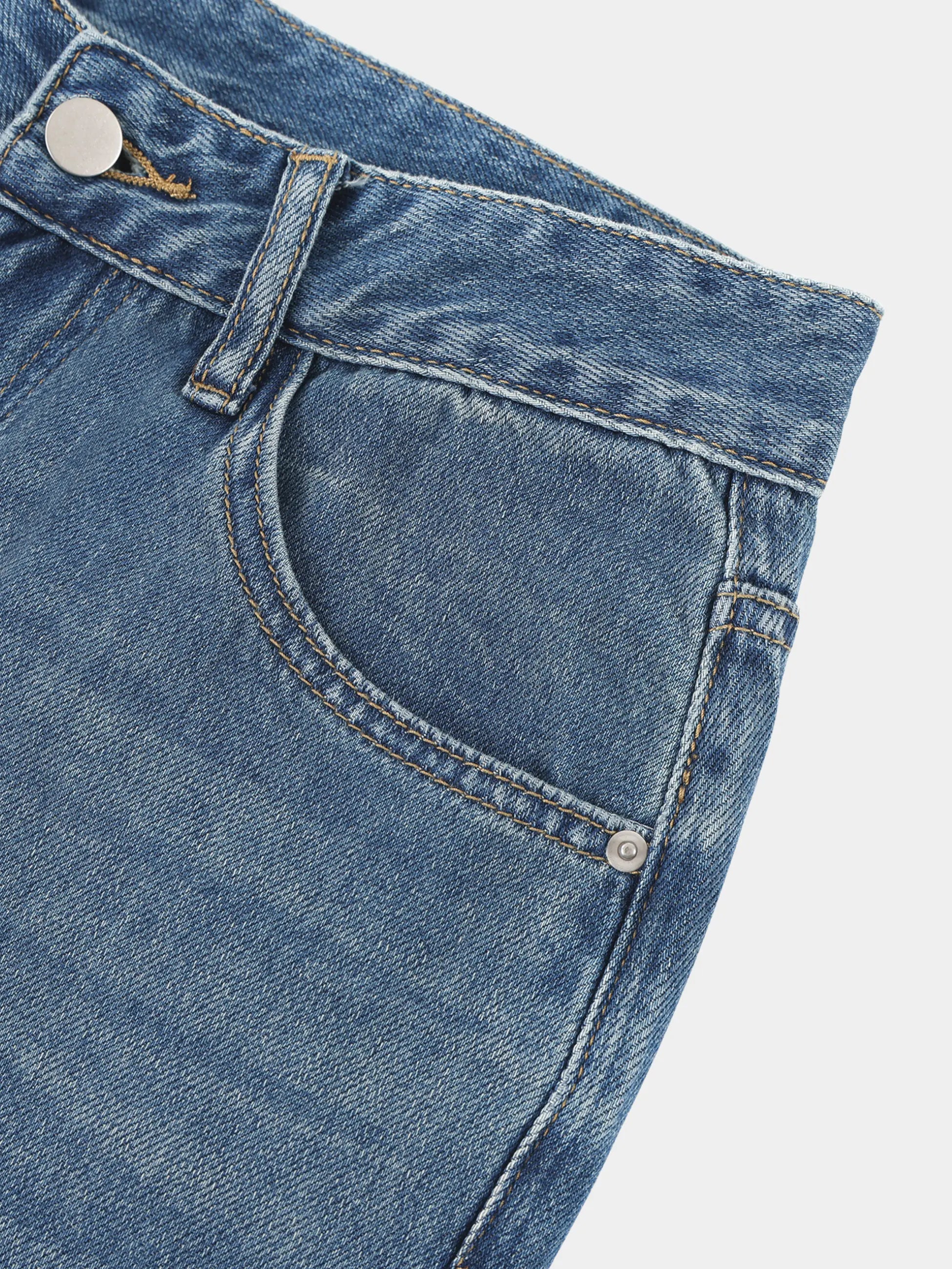 Women’s Vintage Wash Wide Leg Jeans