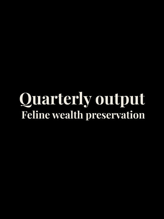 Quarterly Output Crewneck Tee